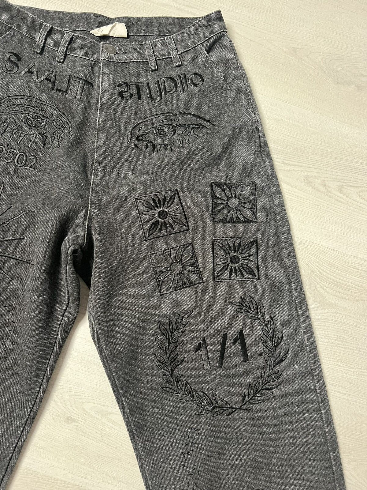 Saalt Studio Saalt Studio Black Jeans Size US 36 / EU 52 - 2 Thumbnail