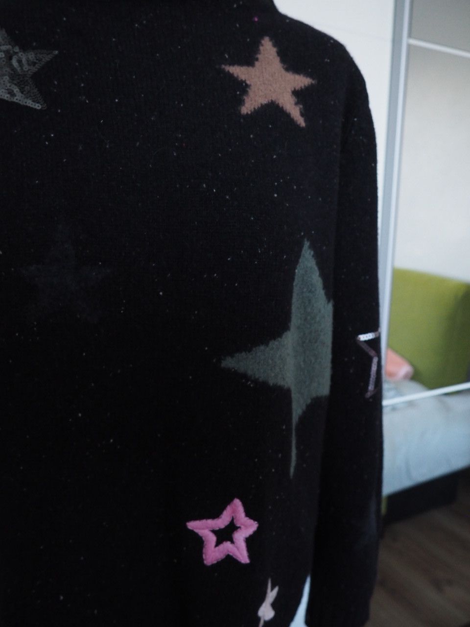 Luisa Cerano Sweter z wełny czarny Luisa Cerano XL Size XL / US 12-14 / IT 48-50 - 2 Thumbnail