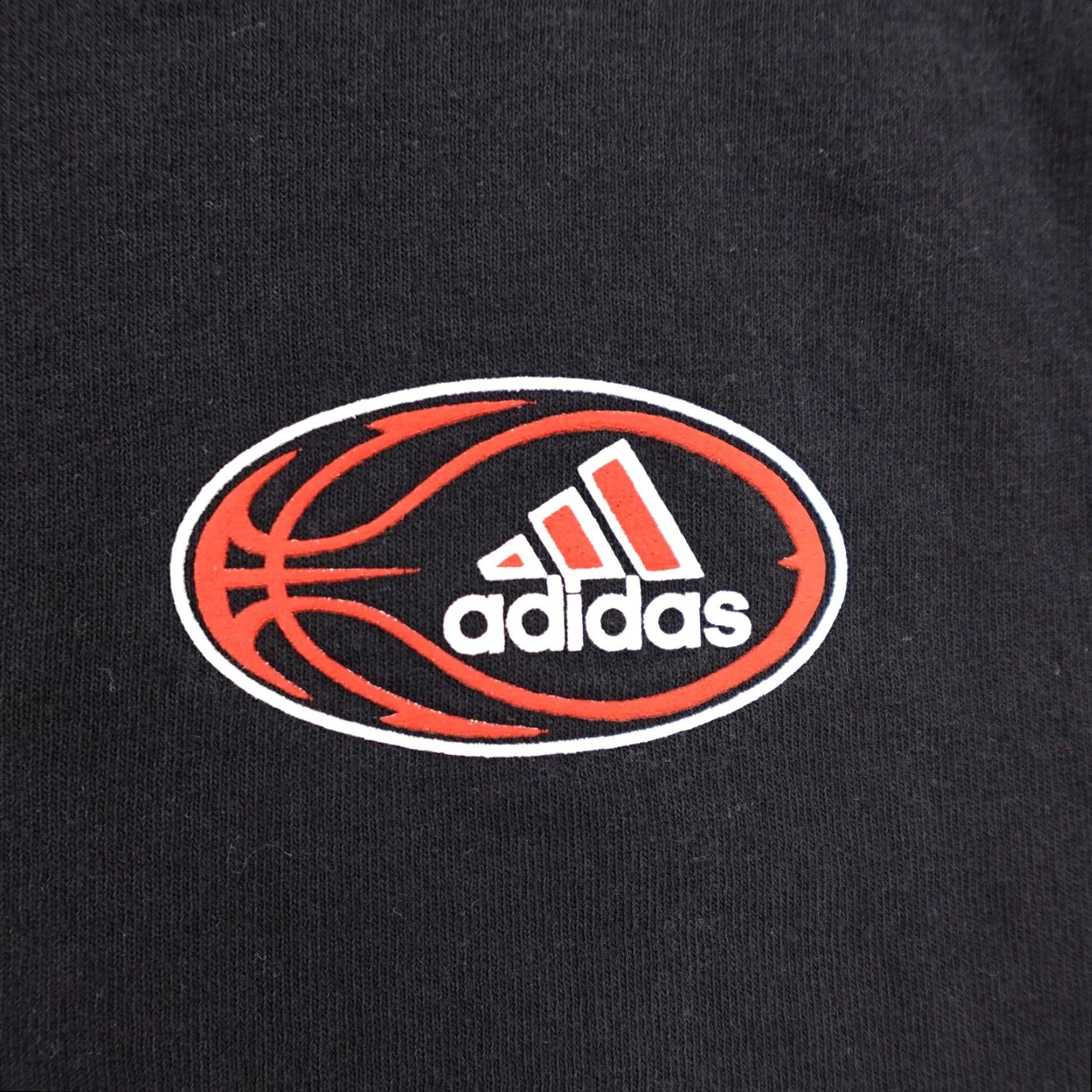 Adidas VINTAGE adidas Shirt Mens Large Black Basketball Sleeveless Tank Top 90s USA Size US L / EU 52-54 / 3 - 3 Thumbnail