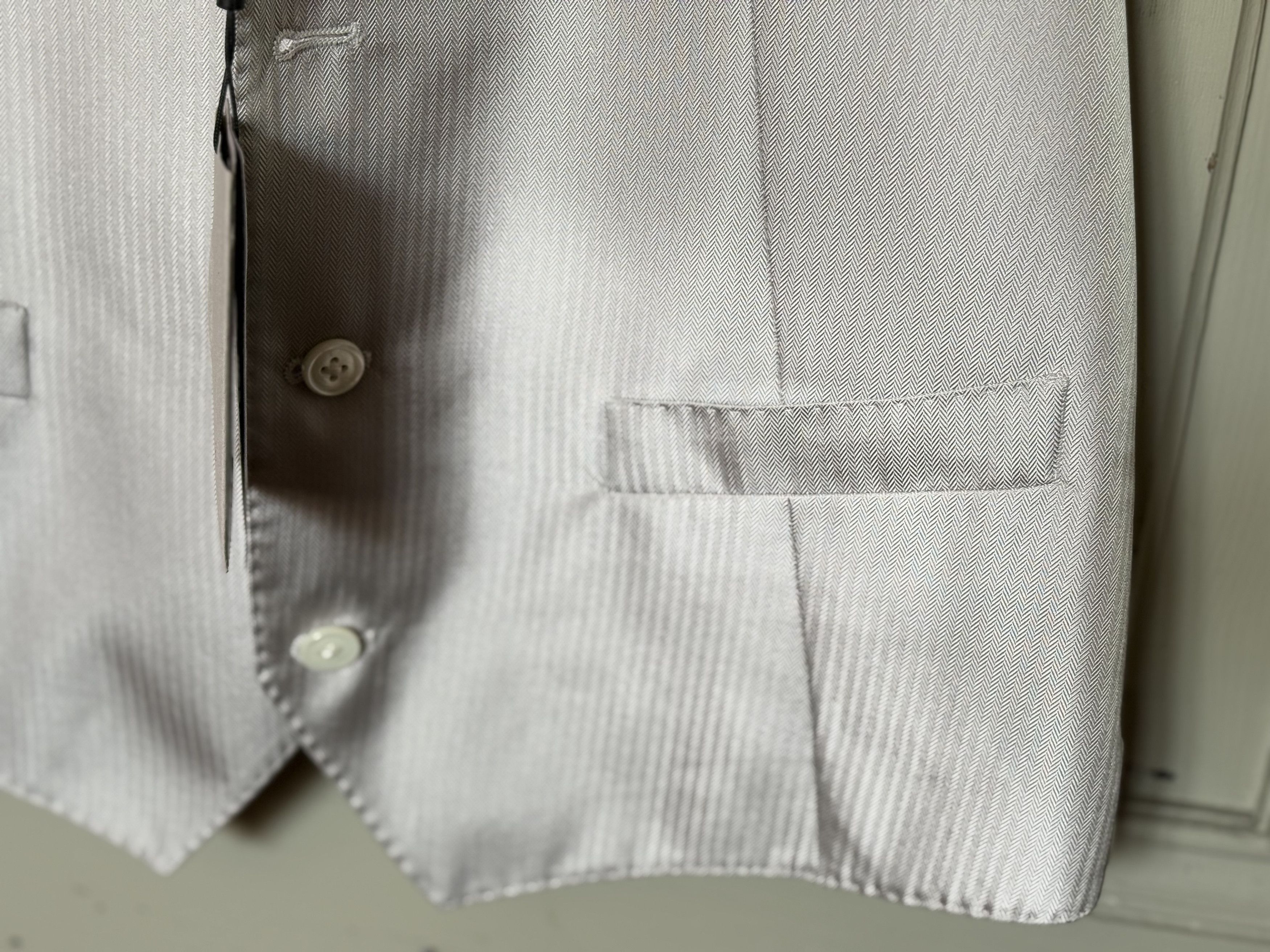 Corneliani NWT Corneliani Mainline Silk Cerimonia Vest Waistcoat 50 IT Size 50R - 3 Thumbnail