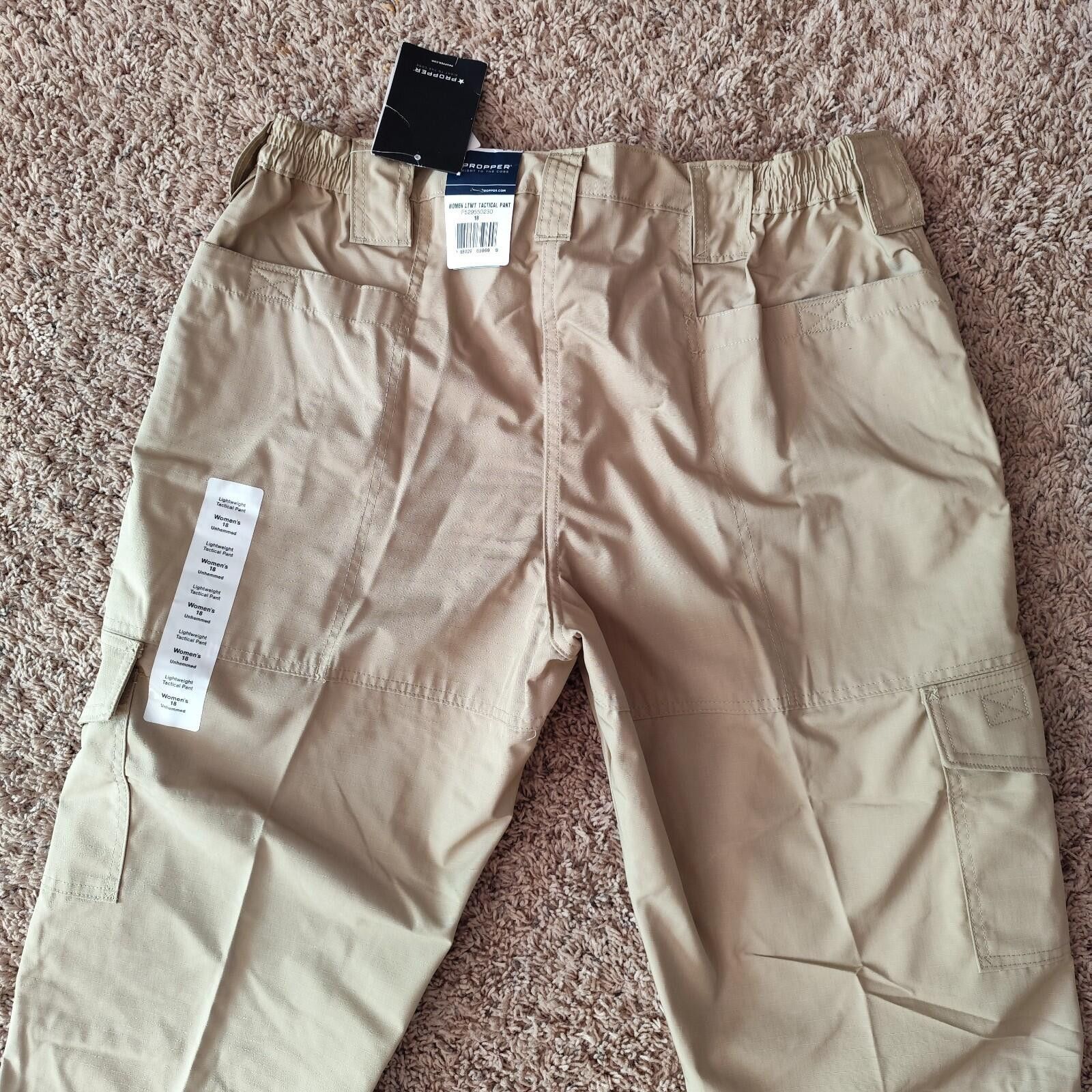 Propper Propper Women's Lightweight Tactical Pants/Khaki/Size 18 Size 40" / US 18 - 5 Thumbnail