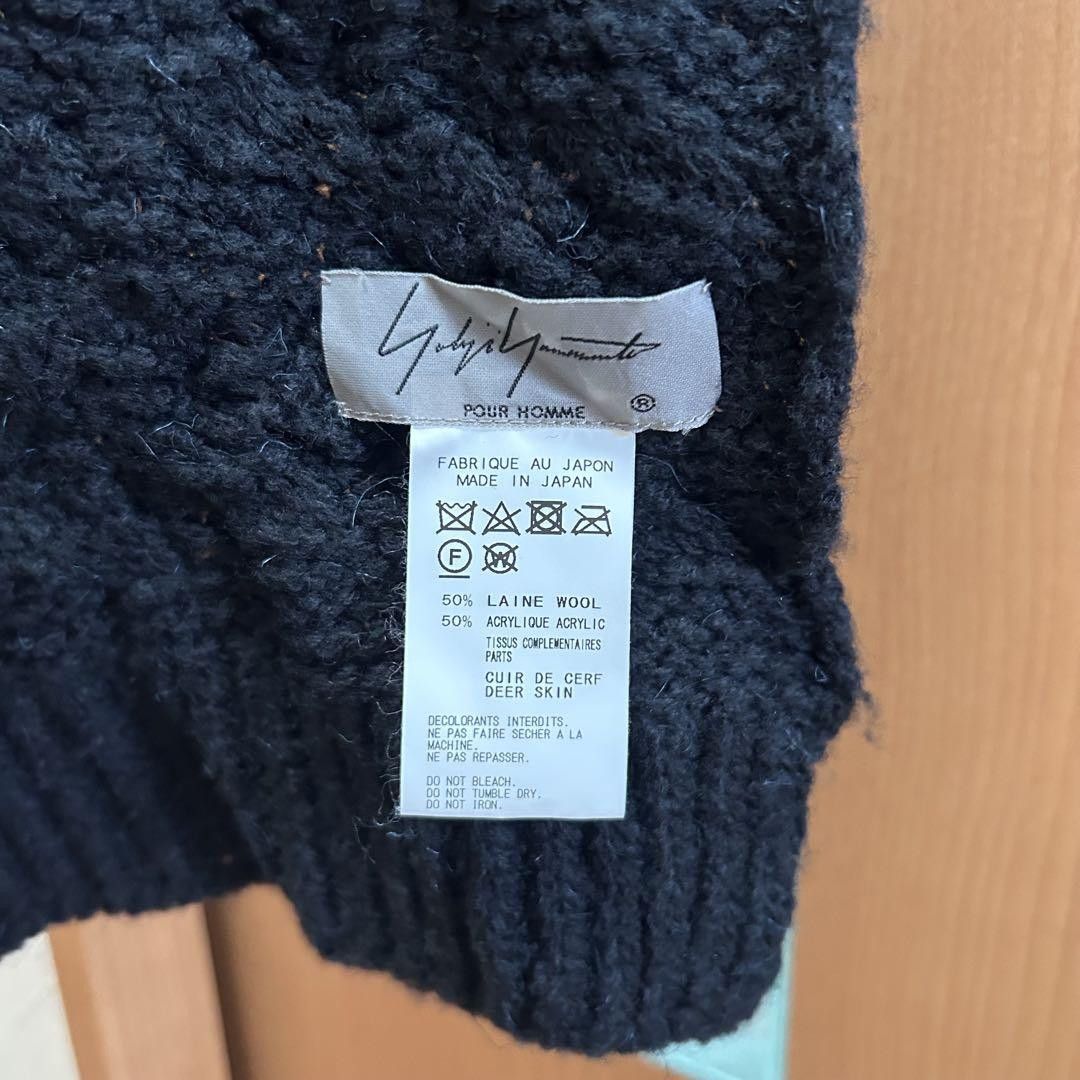 Yohji Yamamoto Yohji Yamamoto pour homme knit muffler Size ONE SIZE - 5 Thumbnail