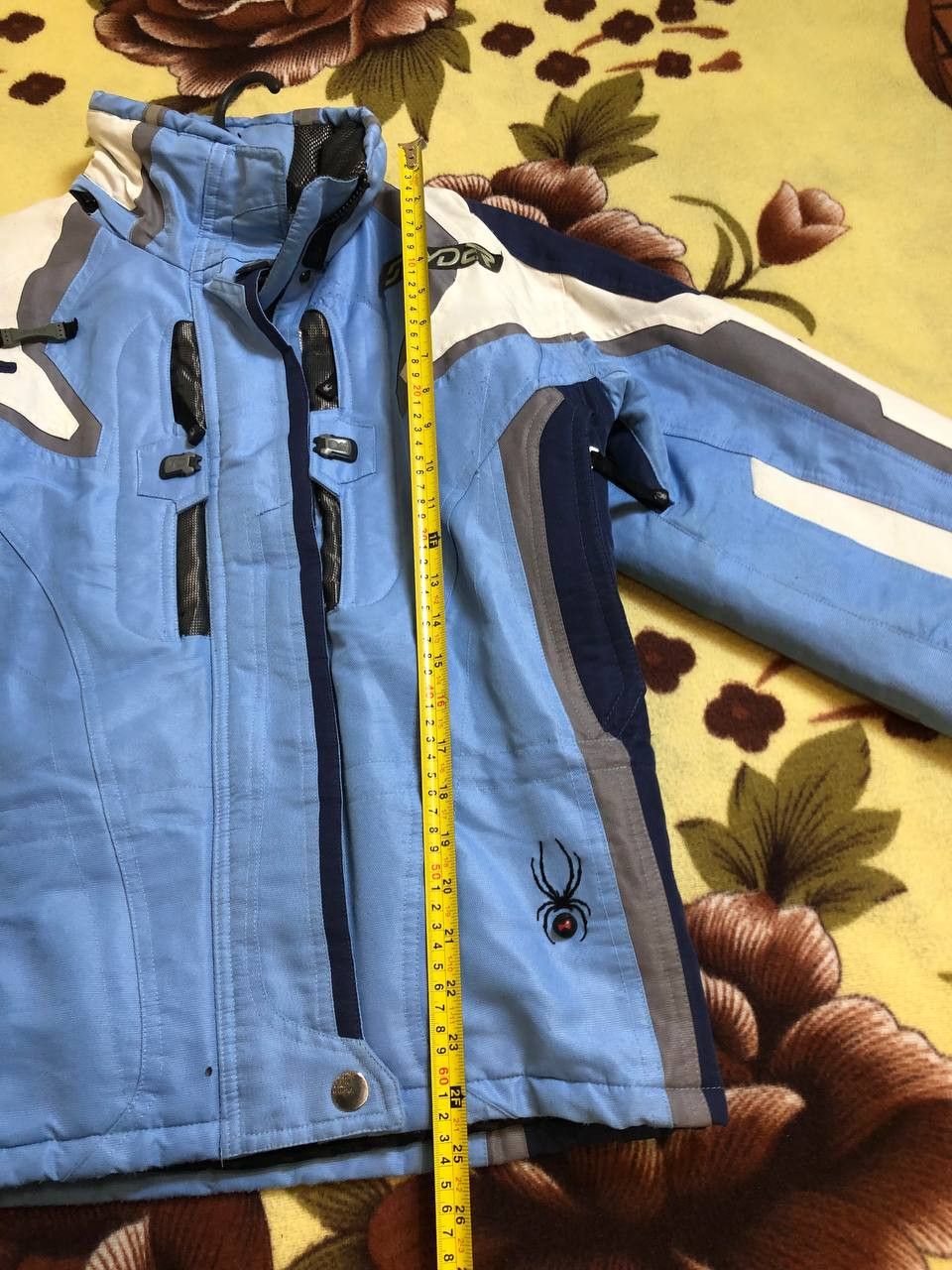 Spyder Spyder Baby Blue Spider Web ski Snowboarding Jacket vintage Size US M / EU 48-50 / 2 - 3 Thumbnail