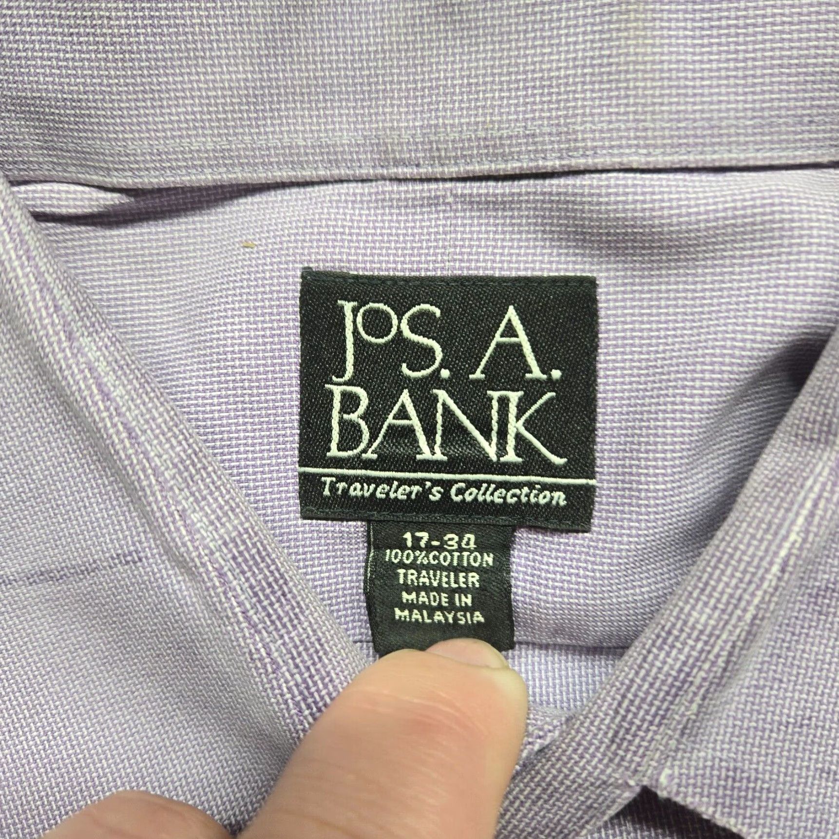Jos. A. Bank VINTAGE Jos. A. Bank Shirt Men Purple Long Sleeve Button-Up 17 34 Regular Size 17 34 100% Cotton Purple Size US XL / EU 56 / 4 - 3 Thumbnail