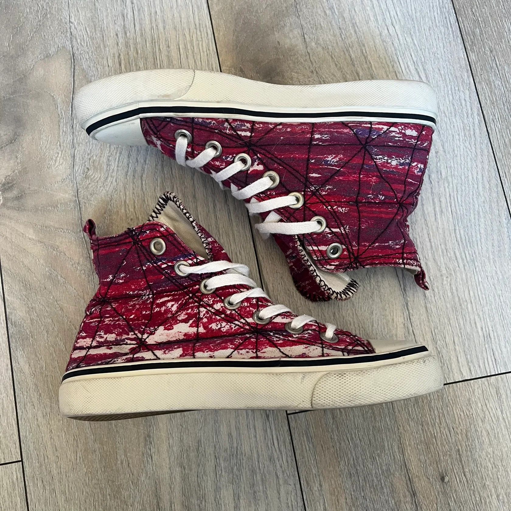 H&M × Isabel Marant H&M x Isabel Marant 2013 High Top Sneakers 36 eu Size US 4 / IT 34 - 4 Thumbnail