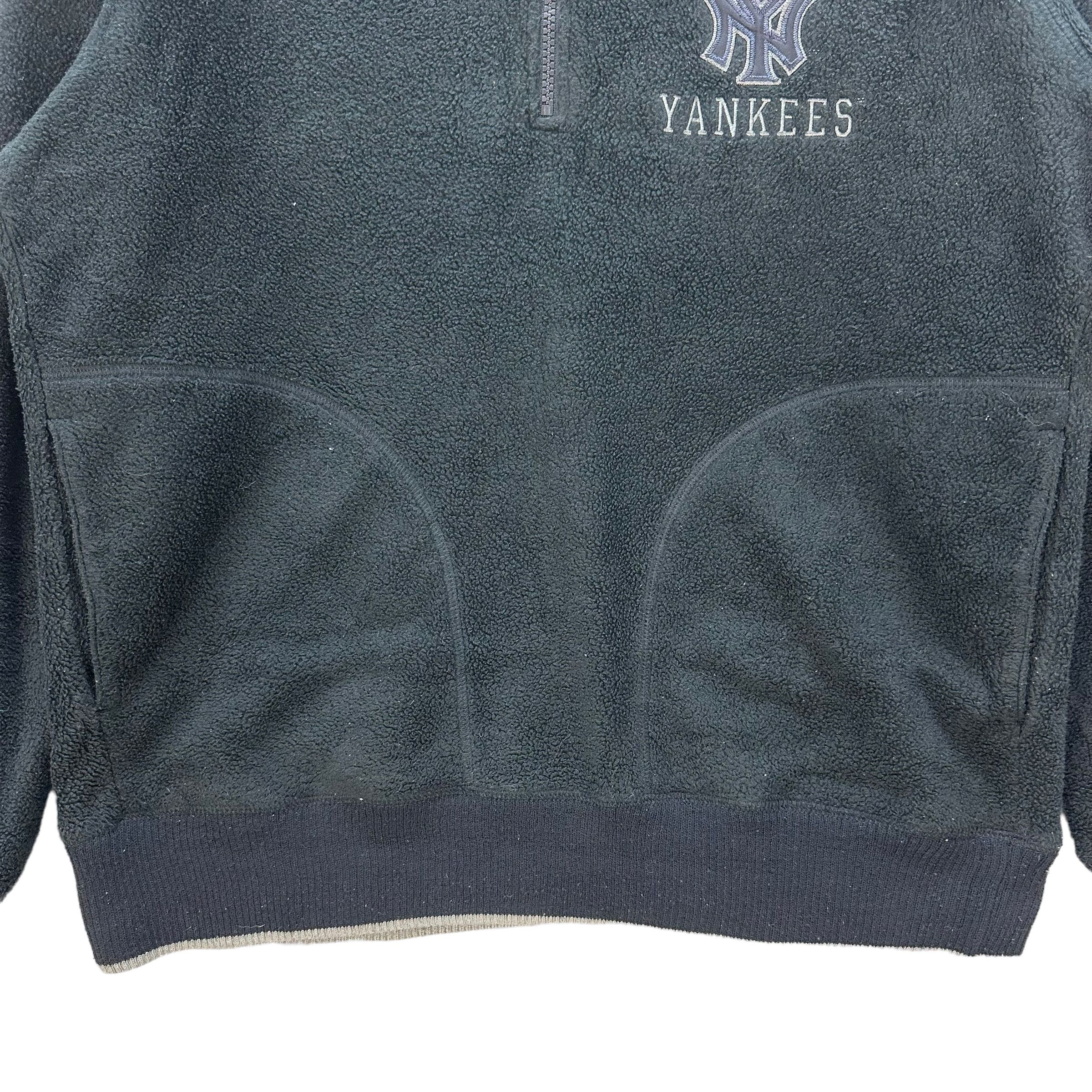 MLB MLB NEW YORK YANKEES BIG LOGO HALF ZIP FLEECE #8741-024 Size US XL / EU 56 / 4 - 3 Thumbnail