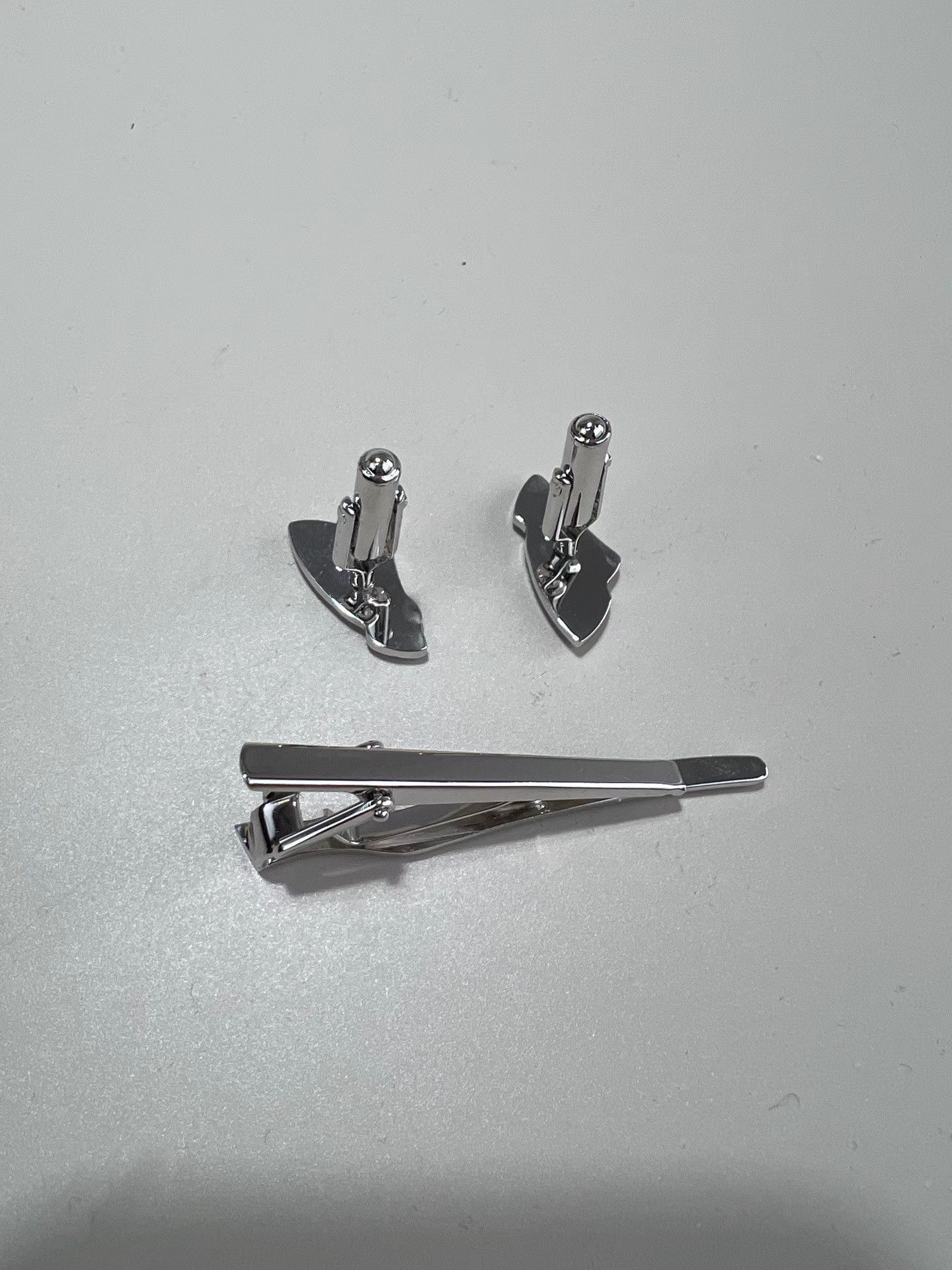 Valentino VALENTINO Cufflinks & Tie Clip Set Size ONE SIZE - 5 Thumbnail