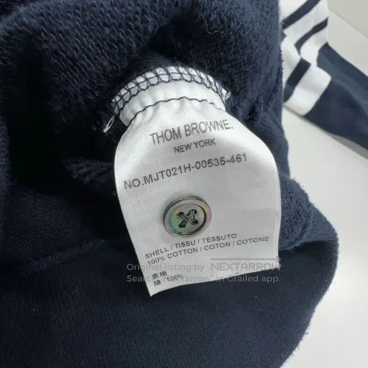 Thom Browne Thom Browne Classic Navy Sweatshirt for Men. Size US M / EU 48-50 / 2 - 1 Thumbnail
