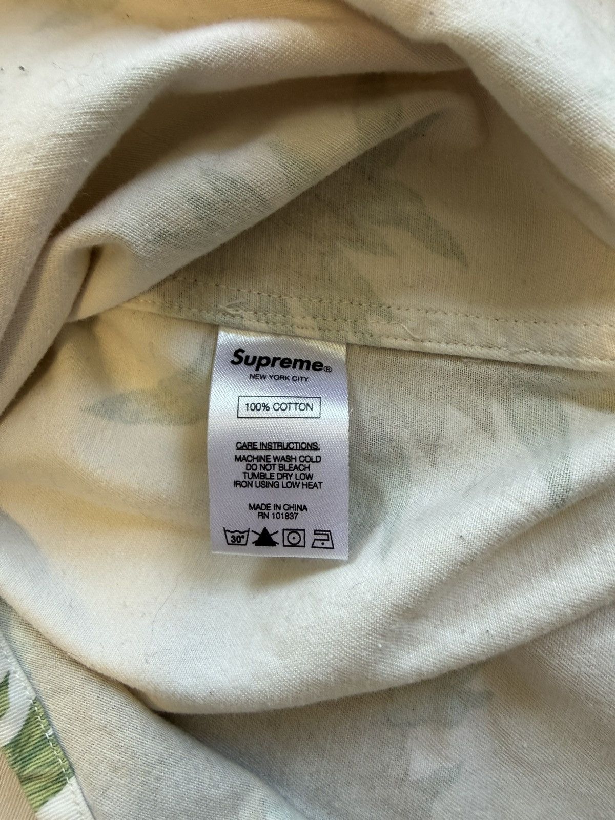 Supreme Supreme Sunflower Shirt (Spring/Summer 2015) Size US M / EU 48-50 / 2 - 5 Thumbnail