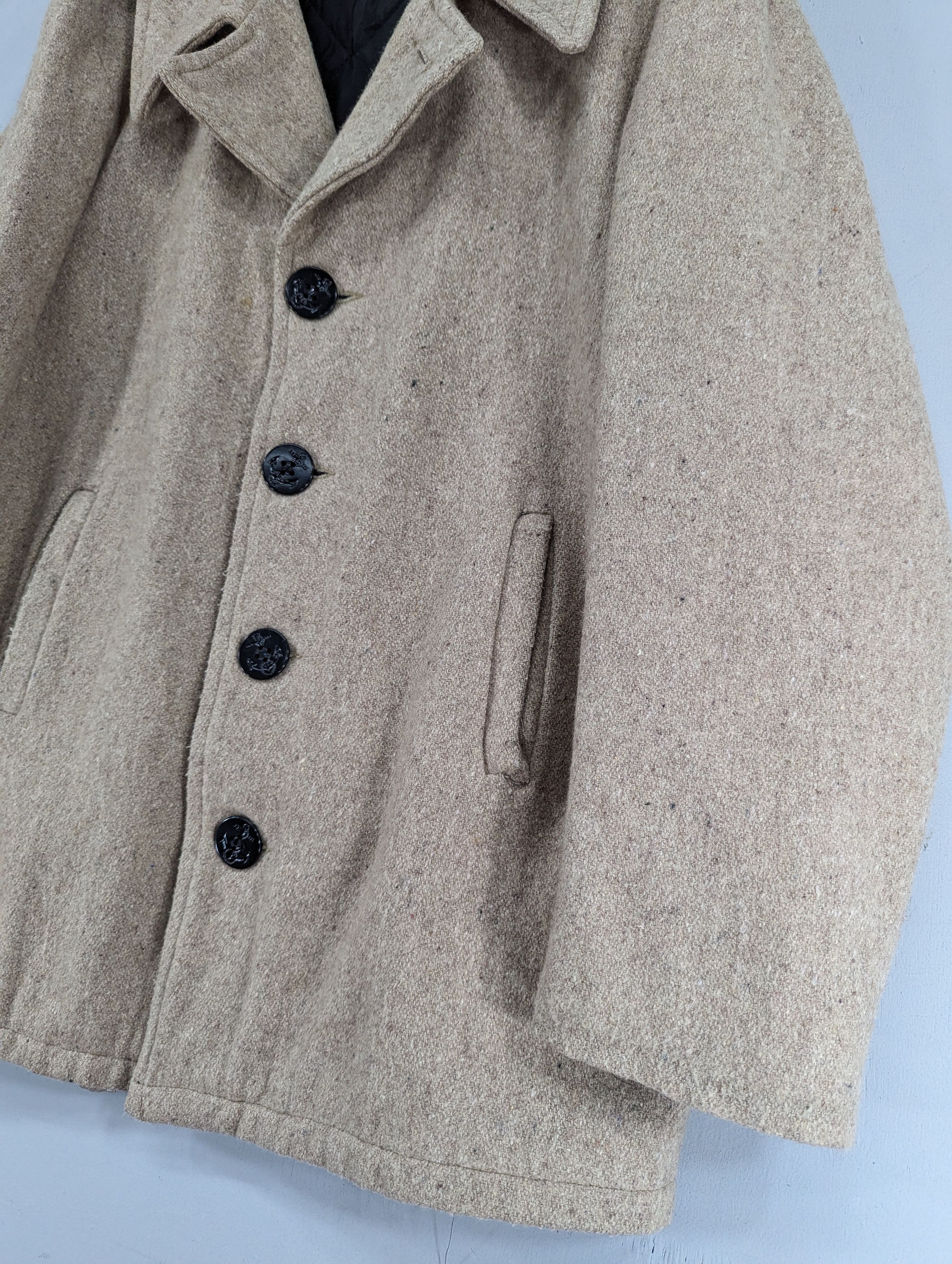 Vintage Vintage Kiffe Wool Single Breasted Coat Jacket Made In Usa Size US M / EU 48-50 / 2 - 5 Thumbnail
