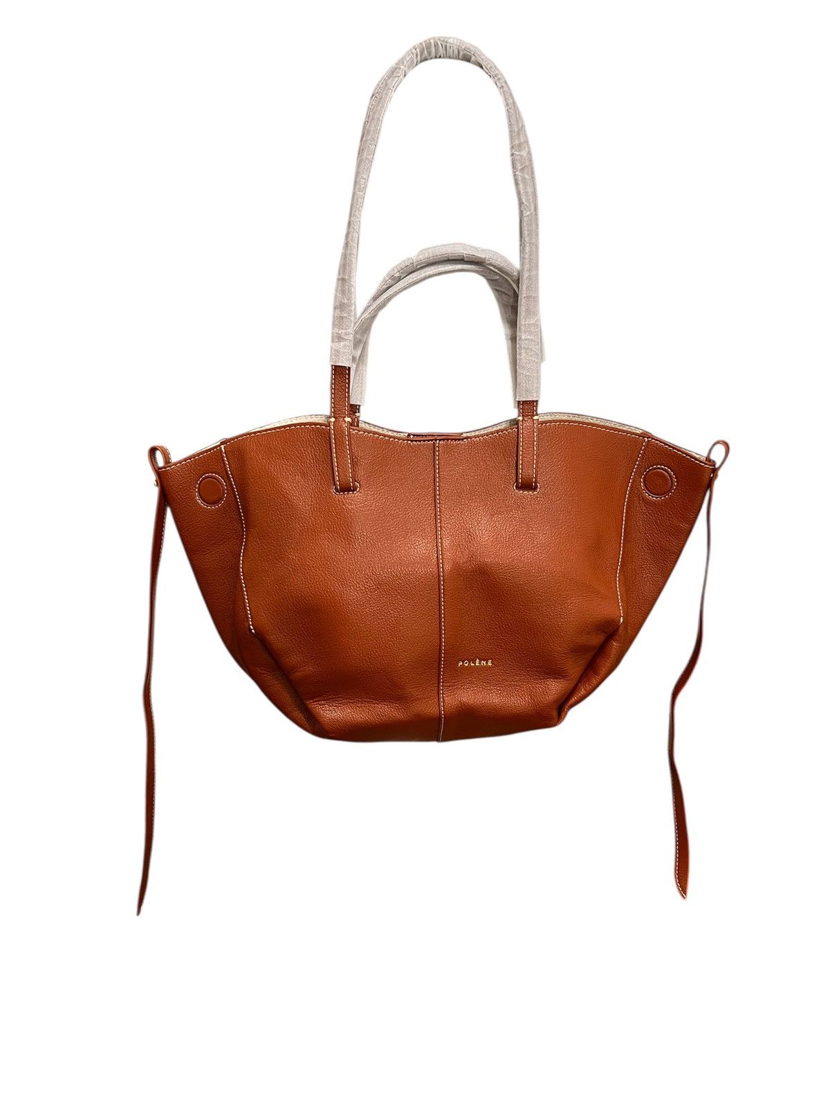 Polene Cyme Tote Shoulder Elbow Bag in Brown, Women's