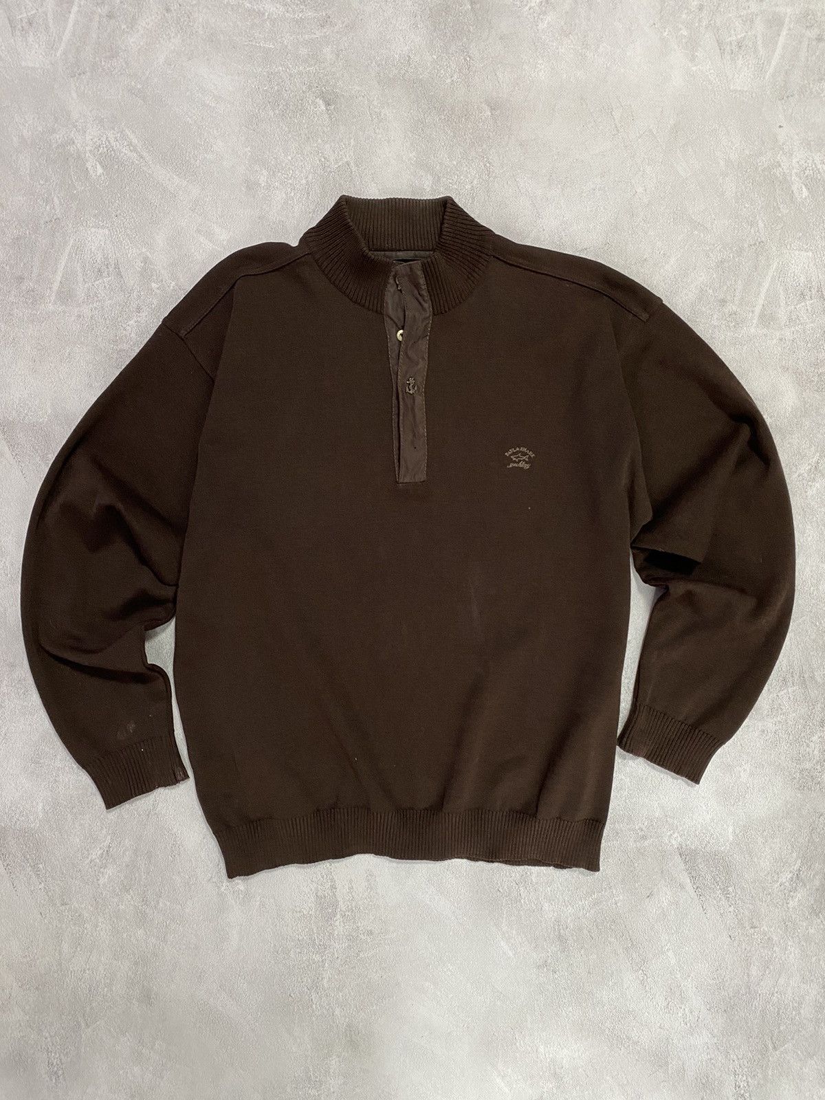 Paul & Shark × Vintage 🦈 Vintage 90s sweater Paul Shark 1/4 zip Size US XL / EU 56 / 4 - 1 Thumbnail