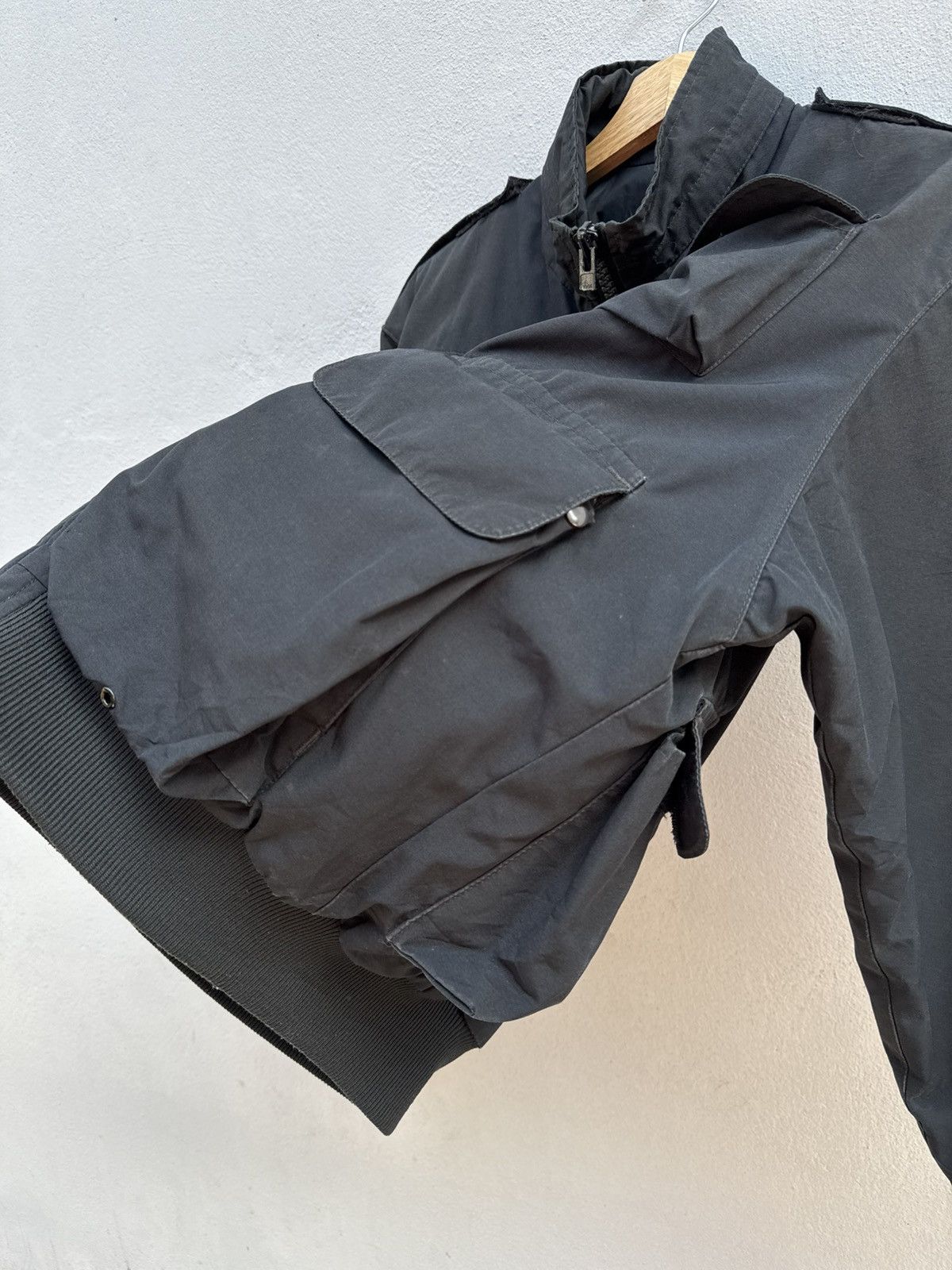 Vintage Vtg ALMAR Cargos Bomber Thinsulate Jacket like Issey miyake Size US L / EU 52-54 / 3 - 10 Thumbnail