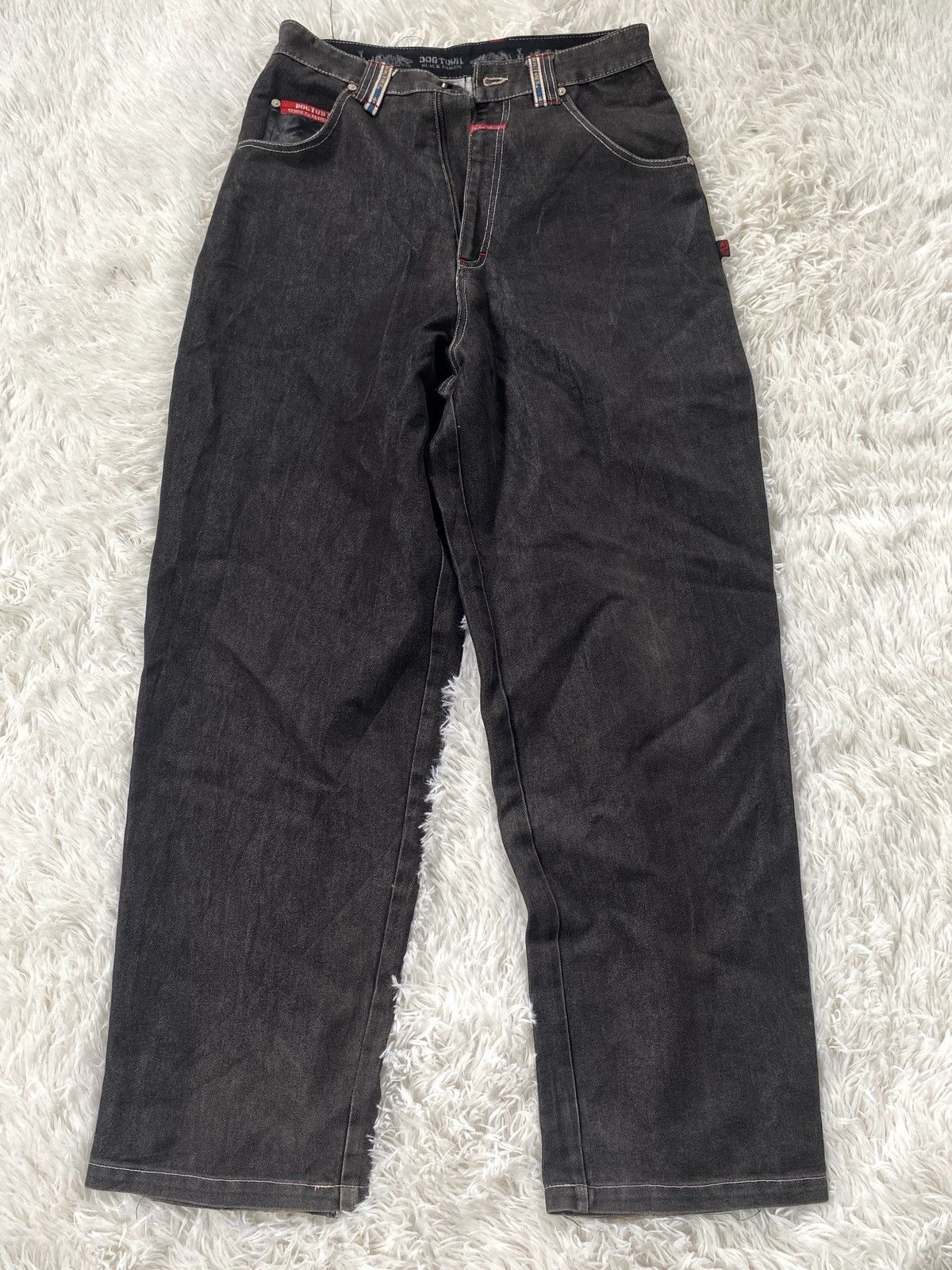 Dogtown 🔥SALE🔥 Vintage 90s Dogtown Black Dragon Baggy carpenter Size US 30 / EU 46 - 1 Thumbnail