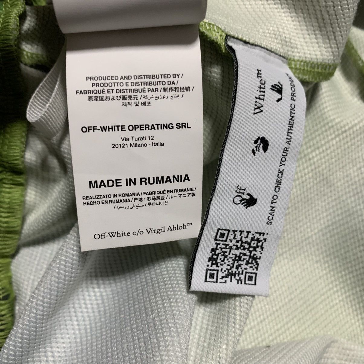 Off-White Off White Medium Shorts Active Green Camo Virgil Abloh Size US 32 / EU 48 - 7 Thumbnail