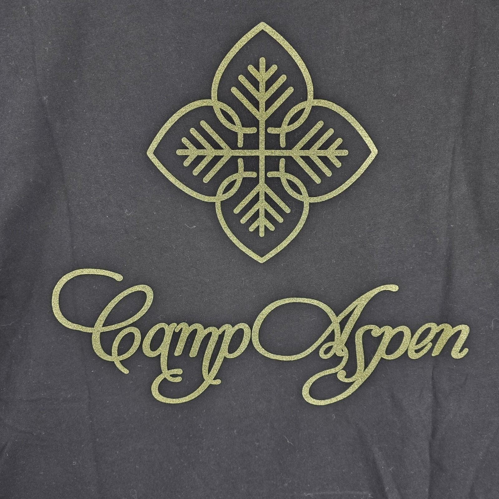 Other Camp Aspen Snow Leaf T- Shirt Mens Size Large Black NWT Size US L / EU 52-54 / 3 - 7 Thumbnail