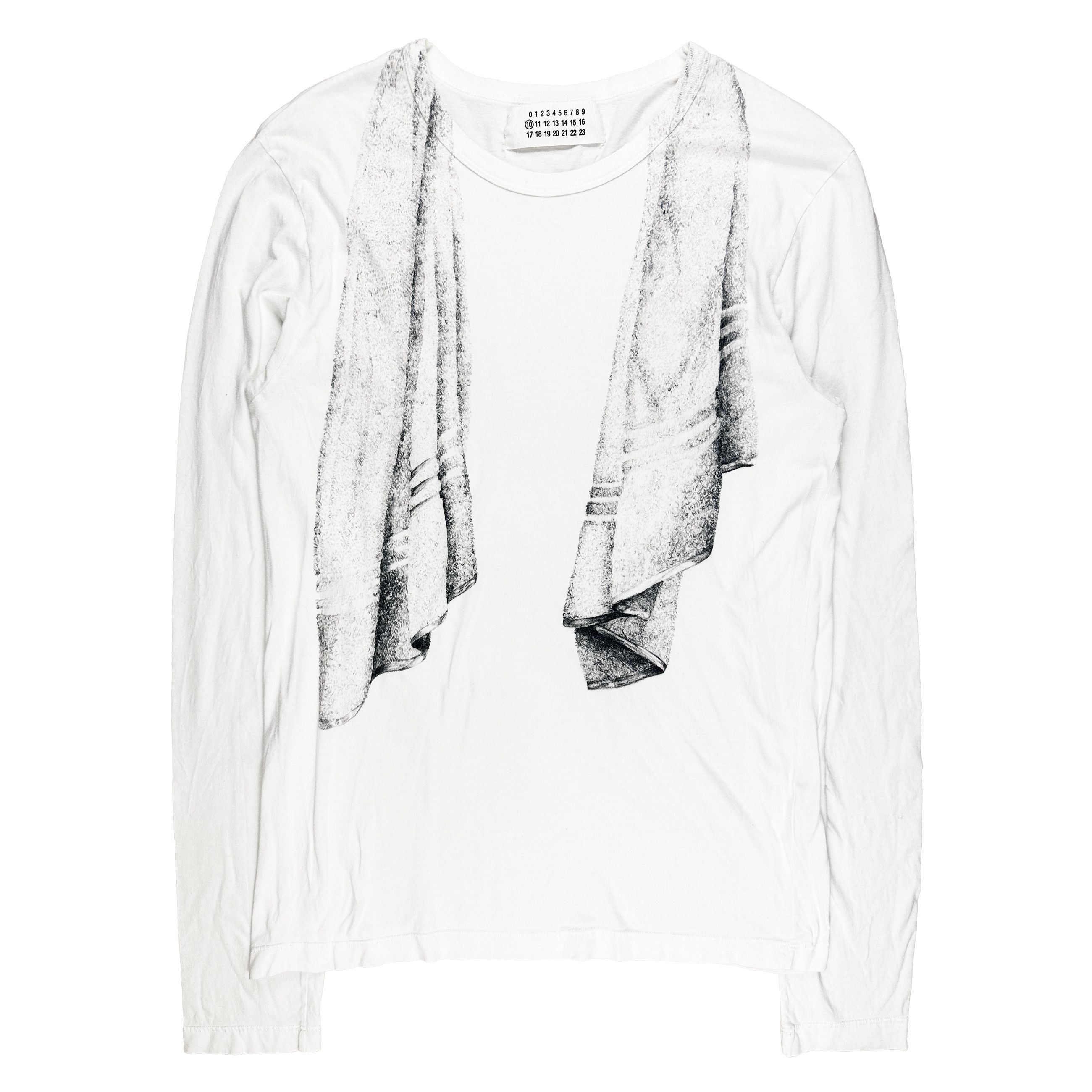 MARGIELA long sleeve graphic shirt