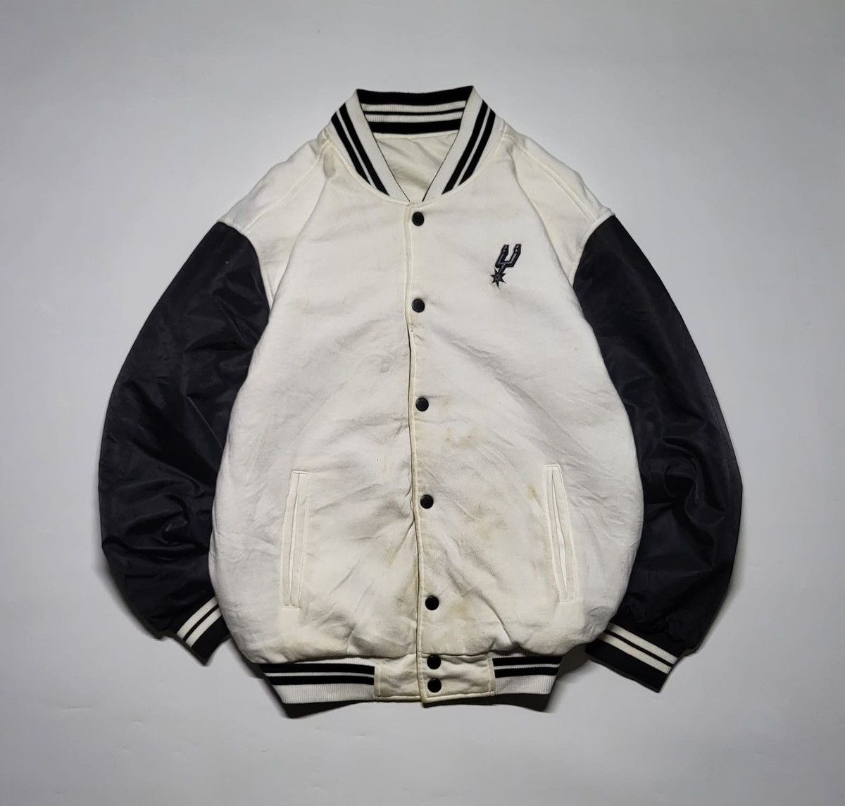 NBA × Vintage Varsity boomber SPURS NBA Reversible Size US L / EU 52-54 / 3 - 8 Thumbnail