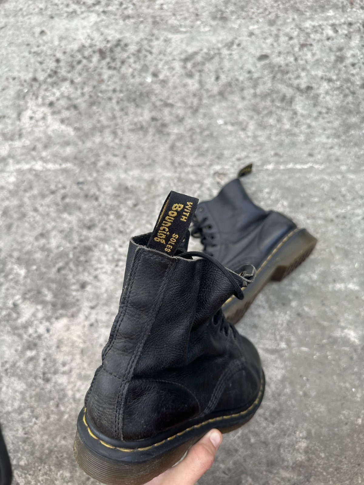 Dr. Martens Vintage High Dr.Martens Leather Boots Streetwear Casual VTg Size US 5.5 / EU 38 - 4 Thumbnail