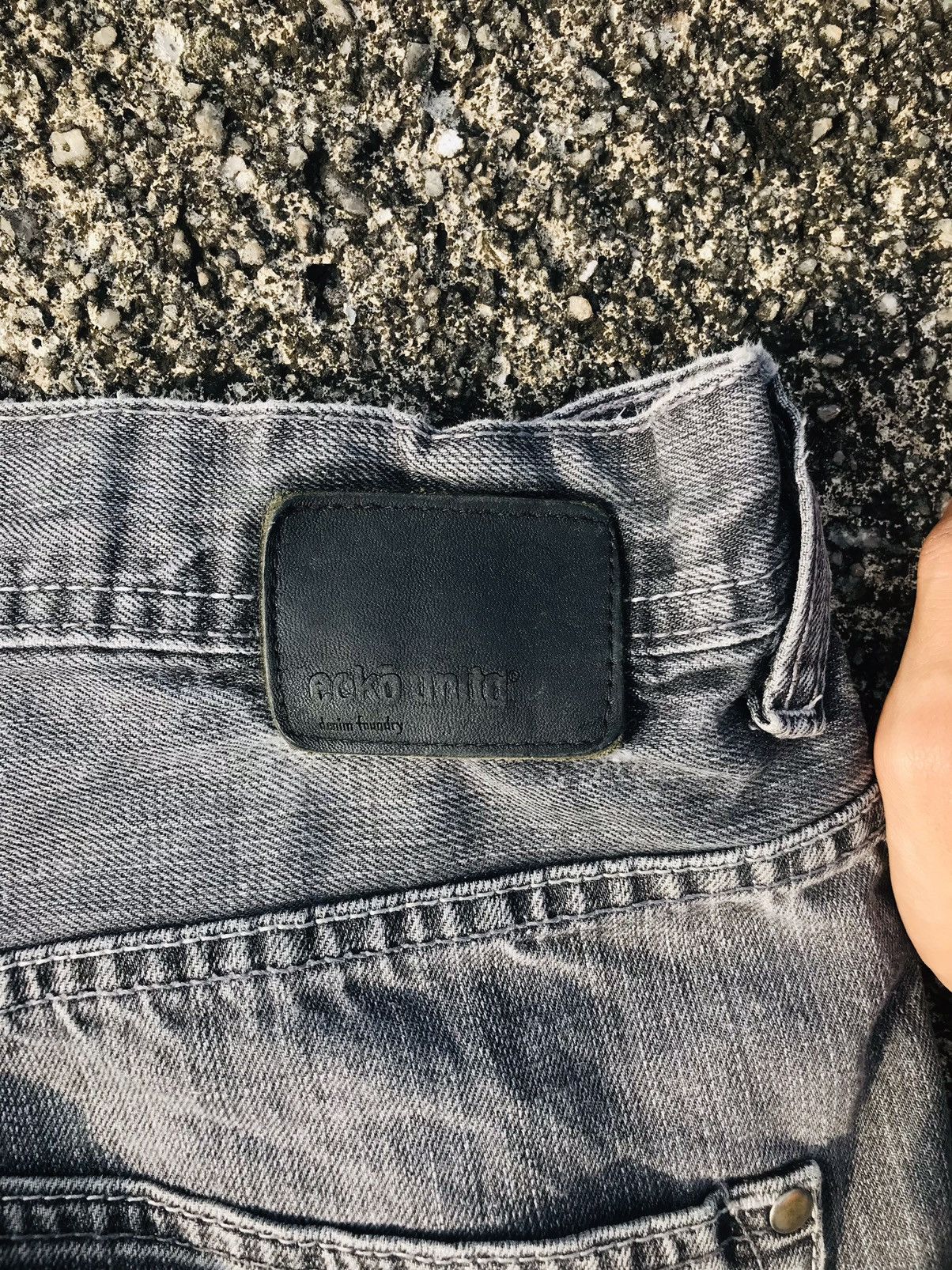 Ecko Unltd. × Vintage Vintage Y2K Ecko Unltd embroidered baggy jeans Size US 36 / EU 52 - 5 Thumbnail