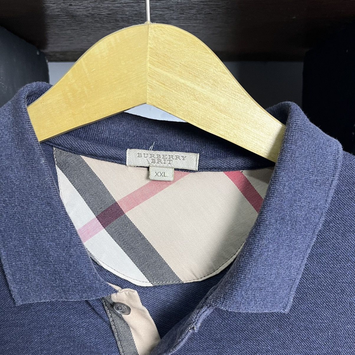 Burberry × Burberry Prorsum Burberry Nova Check Steel Logos Poloshirt Size US S / EU 44-46 / 1 - 8 Thumbnail