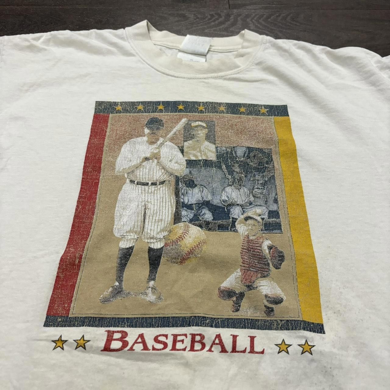 Designer Vintage Baseball T Shirt From 00s XL Size US XL / EU 56 / 4 - 1 Thumbnail