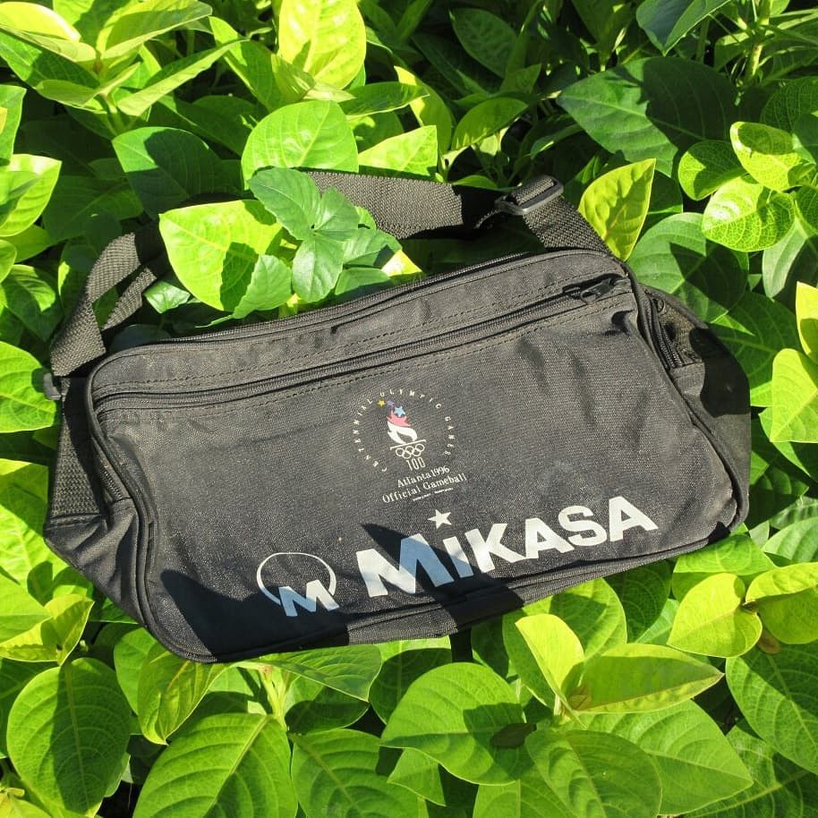 Sports Specialties Vintage Mikasa atlanta 1996 Game ball Trainne bag shoulder Size ONE SIZE - 1 Thumbnail