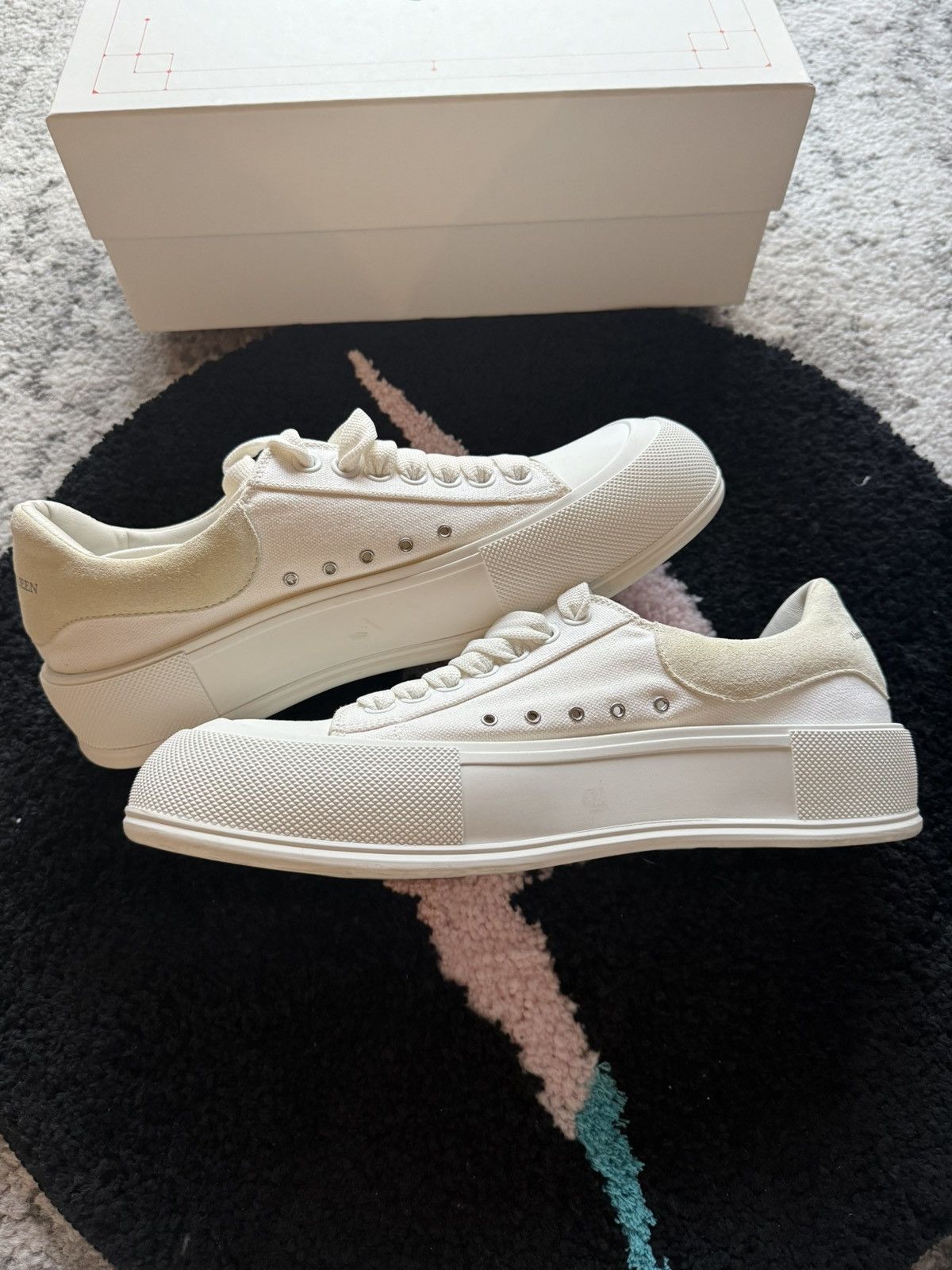 Alexander McQueen Alexander McQueen Deck Plimsoll Lace-Up Sneakers Size US 9 / EU 42 - 4 Thumbnail