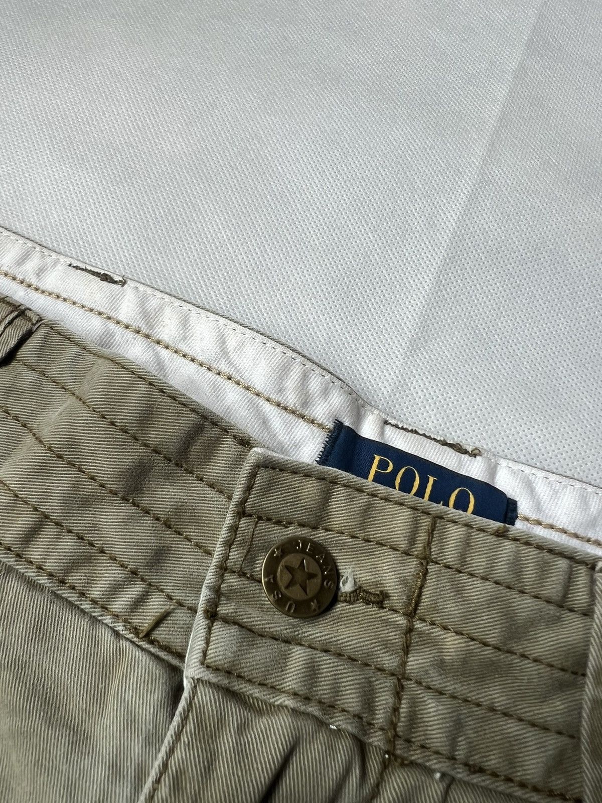 Polo Ralph Lauren Polo Ralph Lauren Green Washed Army Short Cargo Size US 36 / EU 52 - 4 Thumbnail