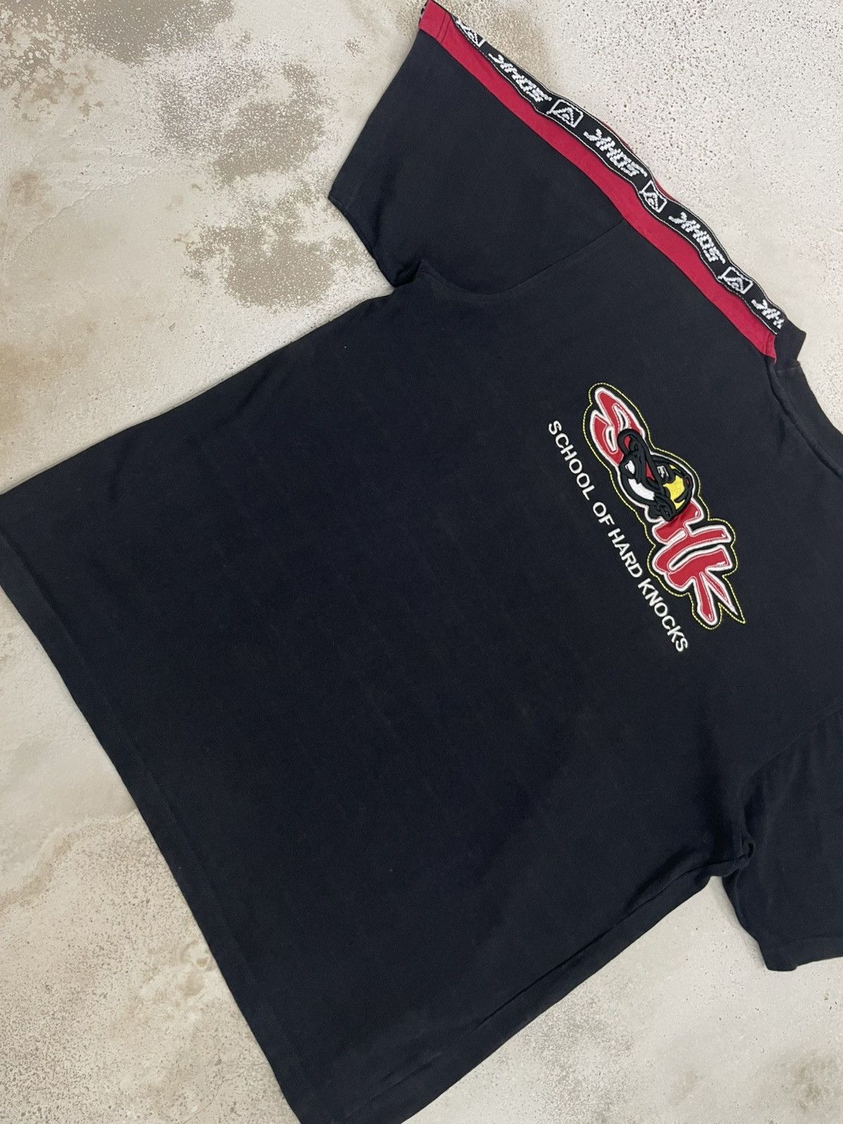 Fubu × JNCO School Of Hard Knocks Embroidery SOHK Tape Y2K Hip Hop Size US L / EU 52-54 / 3 - 10 Thumbnail