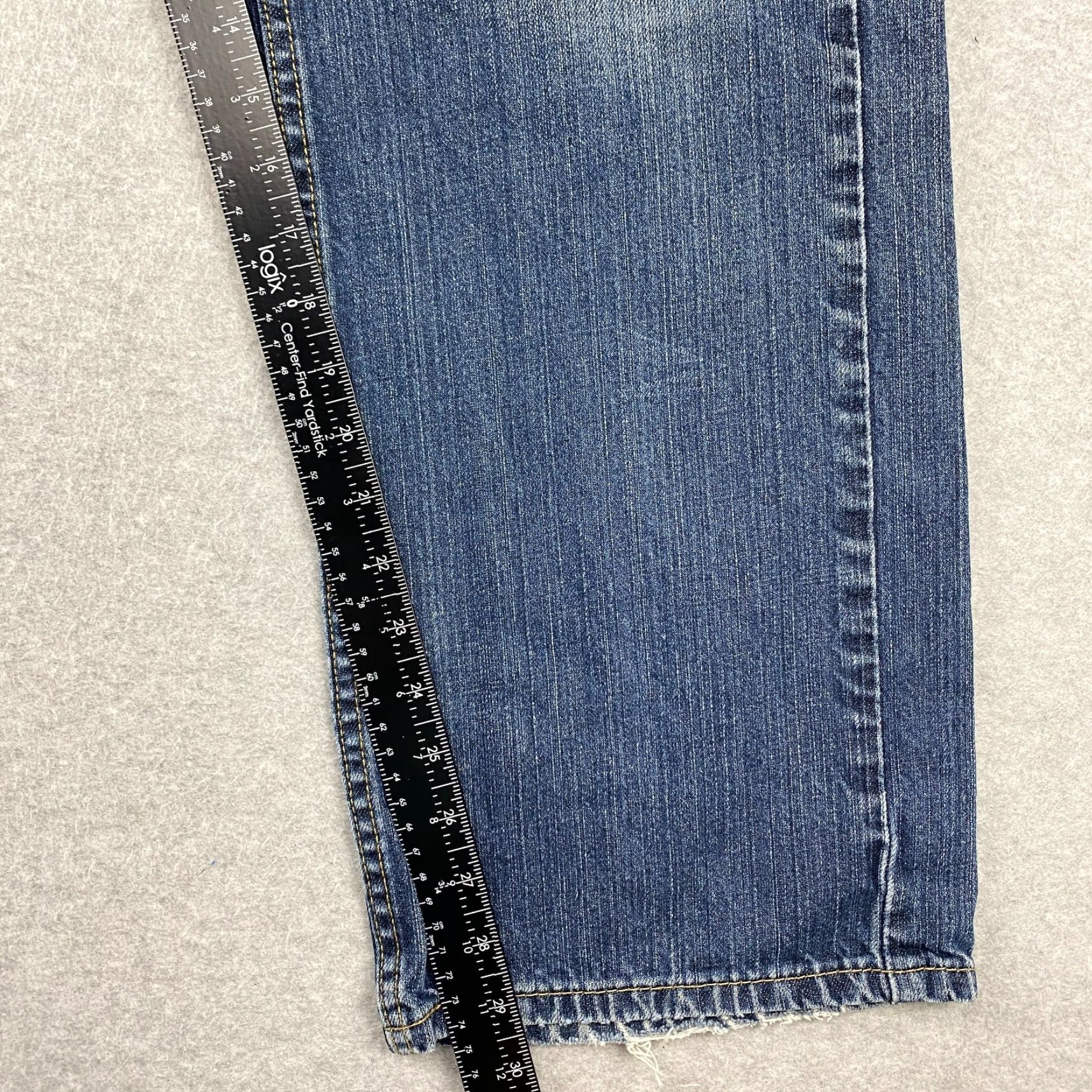 Levi's Levi's 559 Jeans Mens 38 x 30 Blue Relaxed Straight Distressed Denim Pants Jeans Size US 38 / EU 54 - 7 Thumbnail