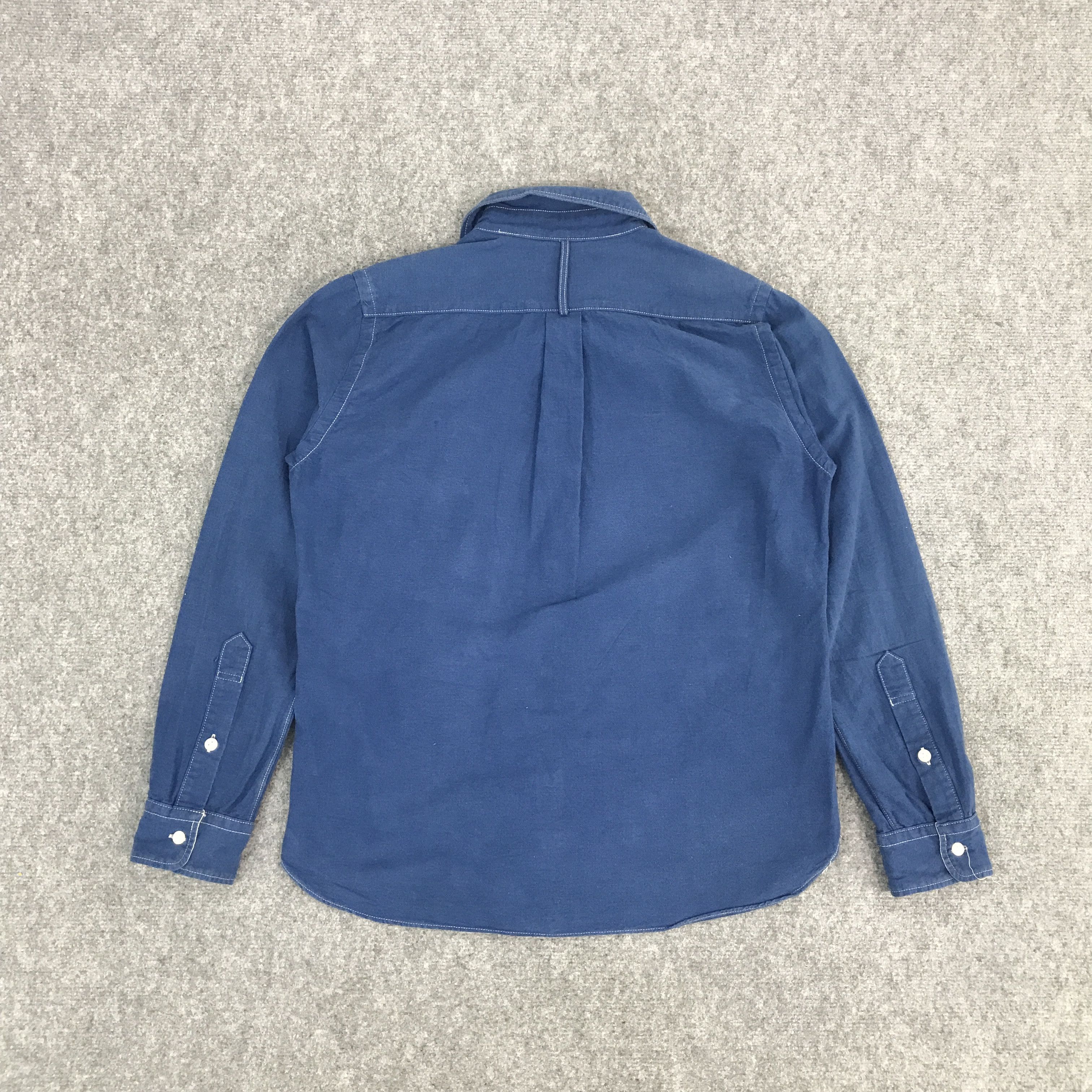 Gypsy × Indigo × Japanese Brand GYPSY SONS AUTHENTIC JAPAN BUTTON UP TSHIRTS Size US M / EU 48-50 / 2 - 2 Thumbnail