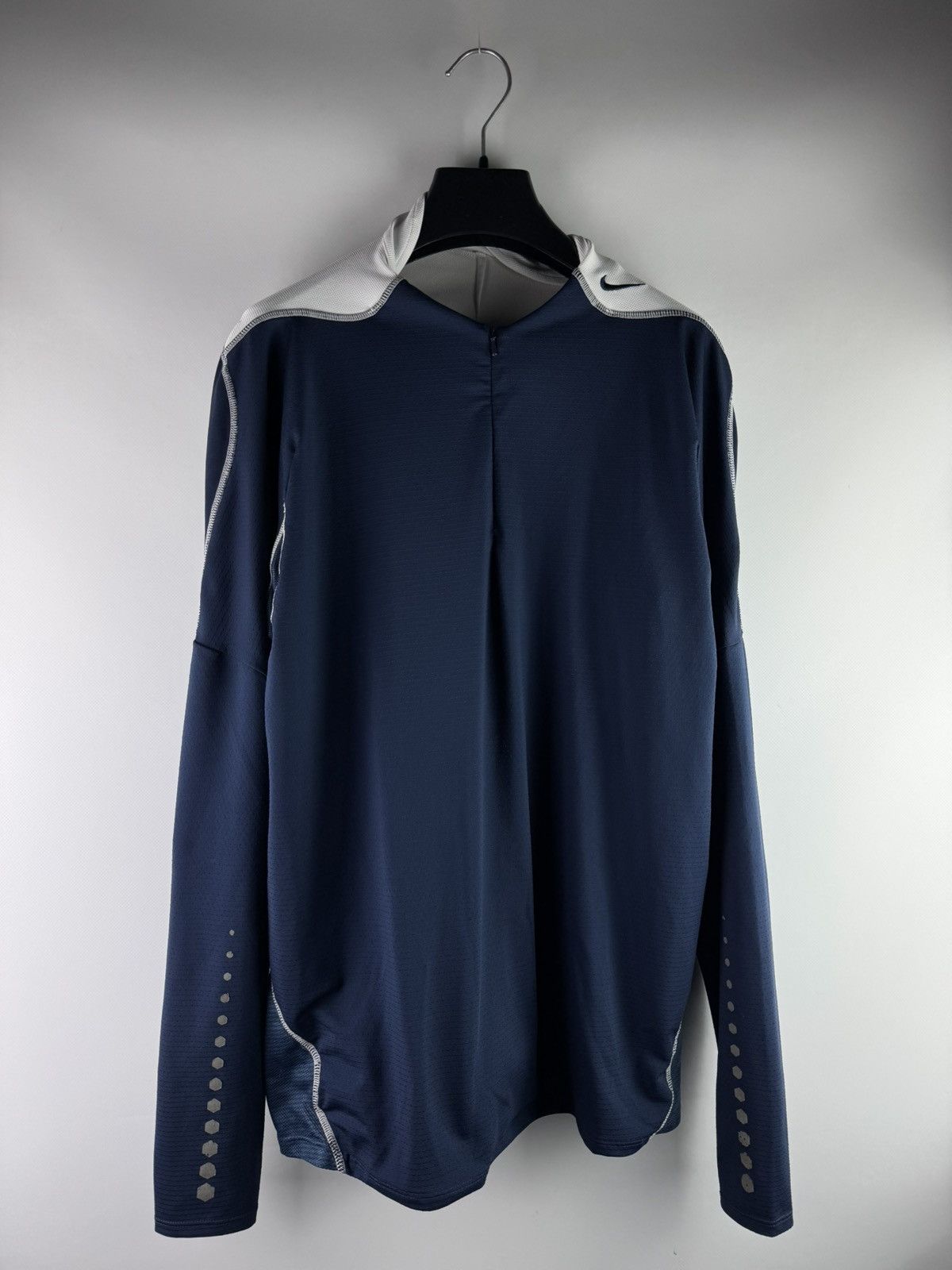 Nike Vintage 90s Nike Half Zip 1/3 Longsleeve (Tn / Zm) Size US L / EU 52-54 / 3 - 1 Thumbnail