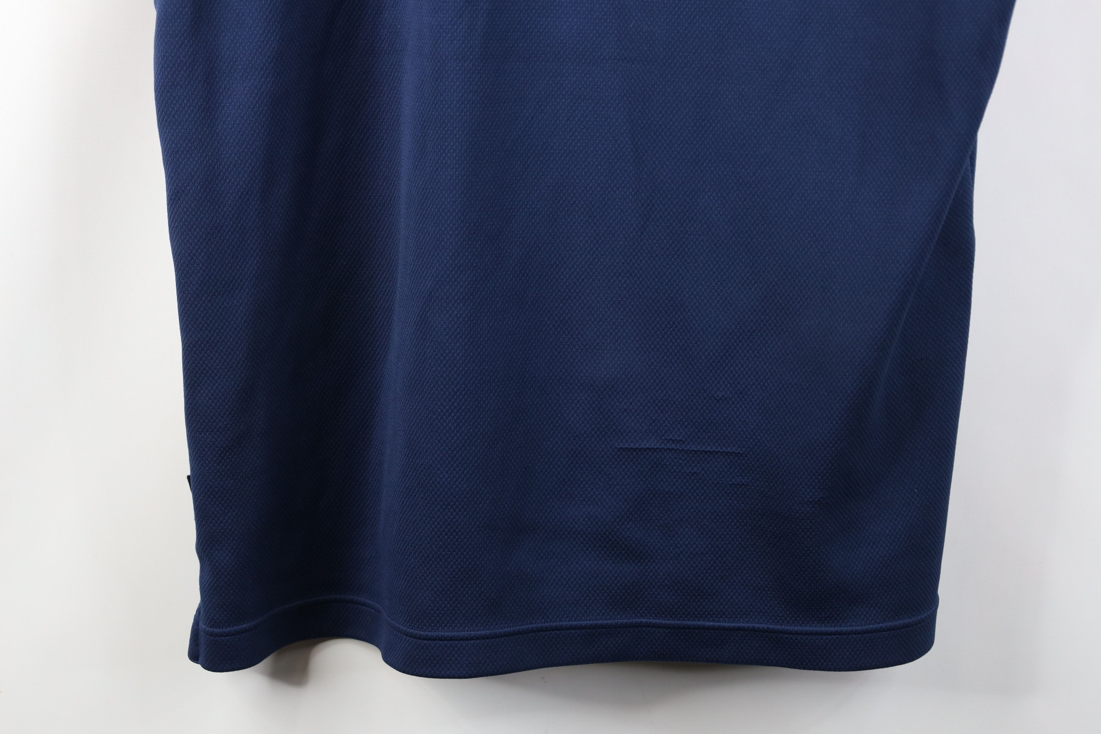 Nike Vintage 90s Nike Cetner Swoosh Knit Basketball Jersey Blue Size US XL / EU 56 / 4 - 14 Thumbnail