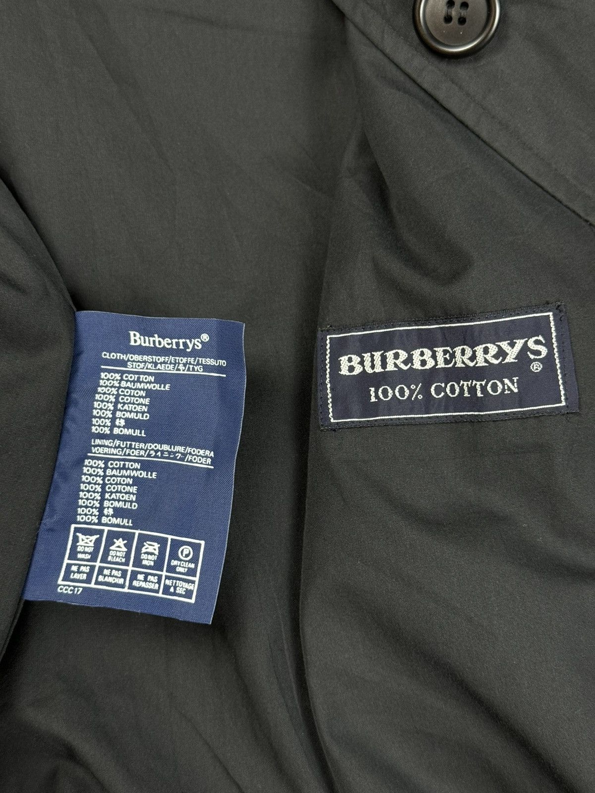 Burberry × Vintage Vintage trench coat Burberry original luxury streetwear item Size S / US 4 / IT 40 - 4 Thumbnail