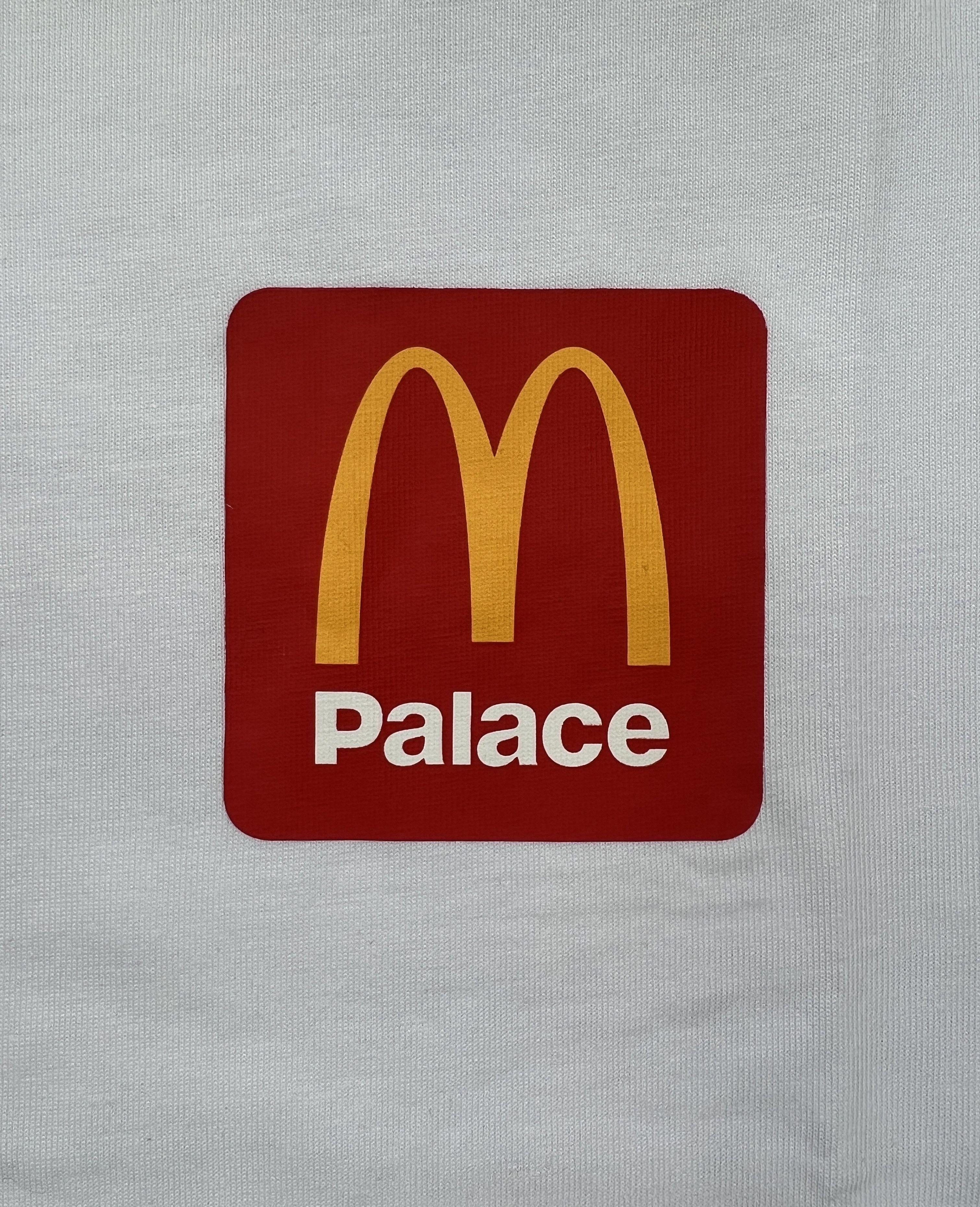 Palace Palace x McDonald’s Description T-Shirt White M Size US M / EU 48-50 / 2 - 4 Thumbnail
