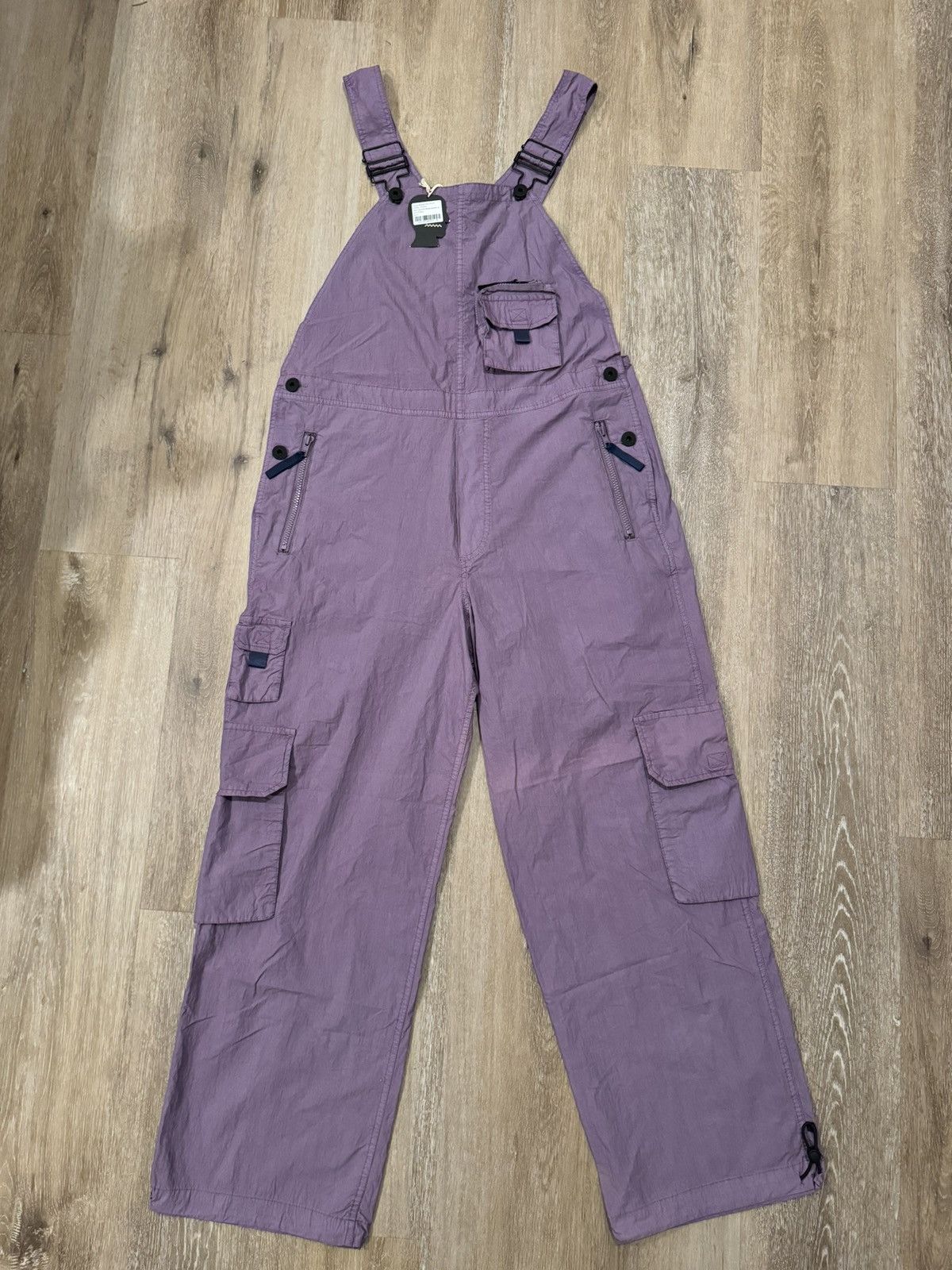 Brain Dead Braindead Purple Utility Overalls Size US 29 - 2 Thumbnail