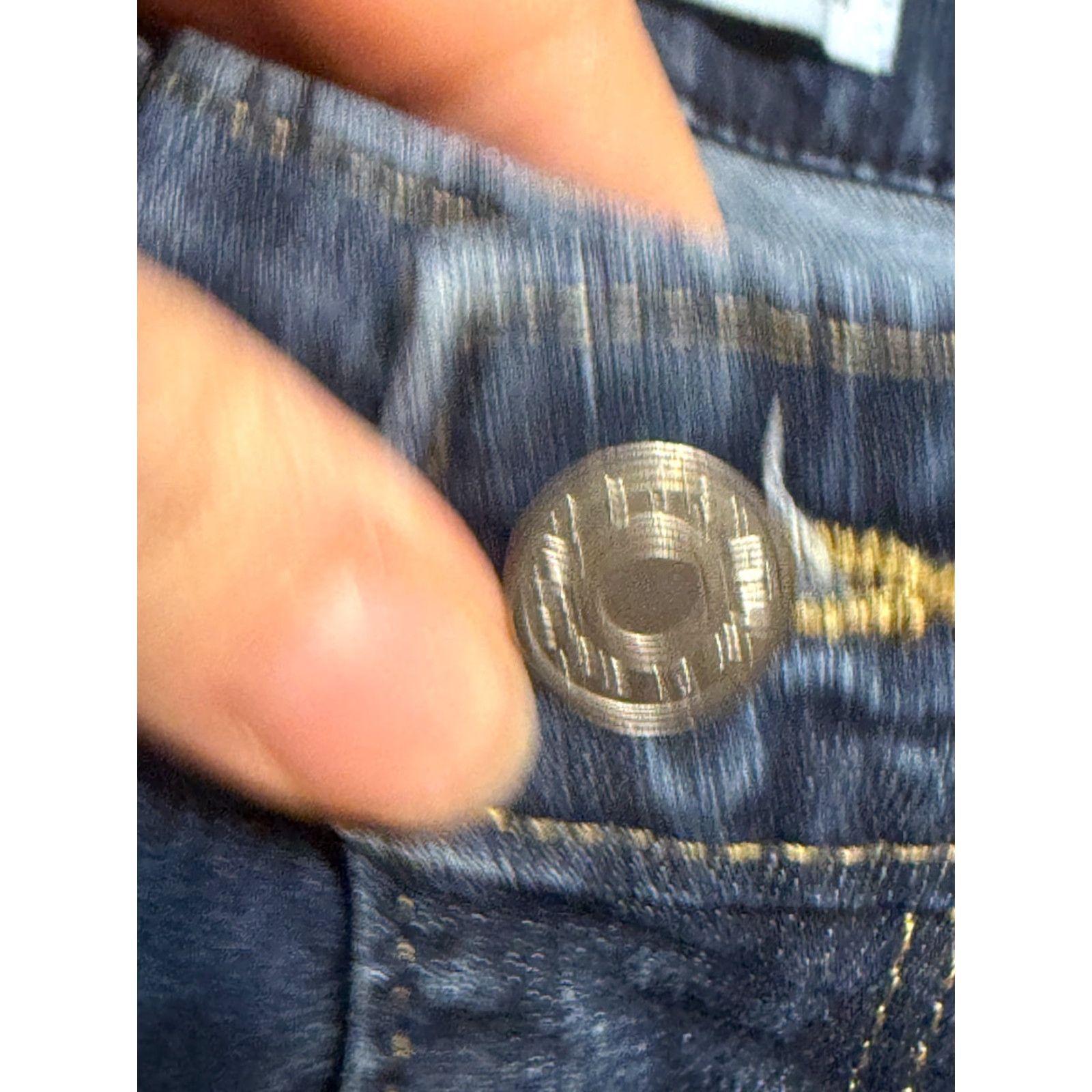 Levi's Levi's Jeans Women's Size 4S Blue Denim Mid Rise Straight 5-Pocket Pocket Regular Size 27" / US 4 / IT 40 - 4 Thumbnail