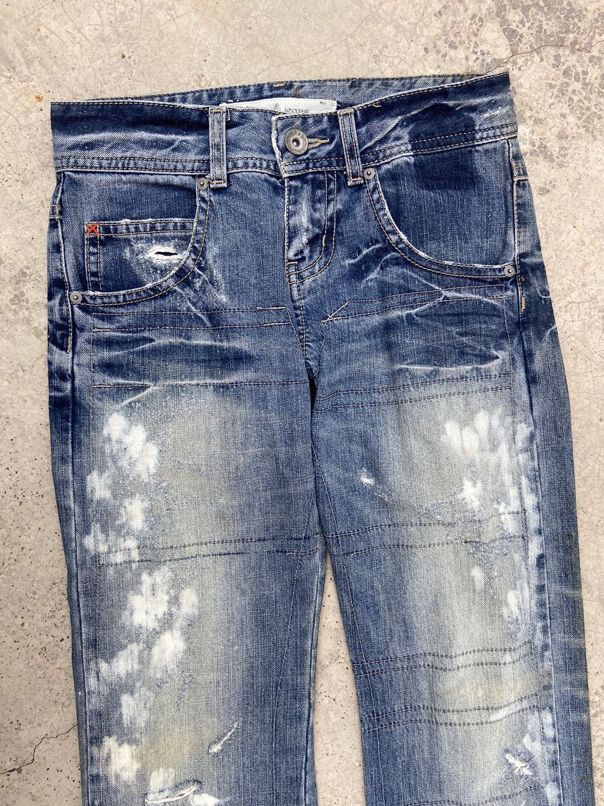 Cook Jeans Cook jeans Distressed denim undercover design reconstructed Size US 29 - 4 Thumbnail