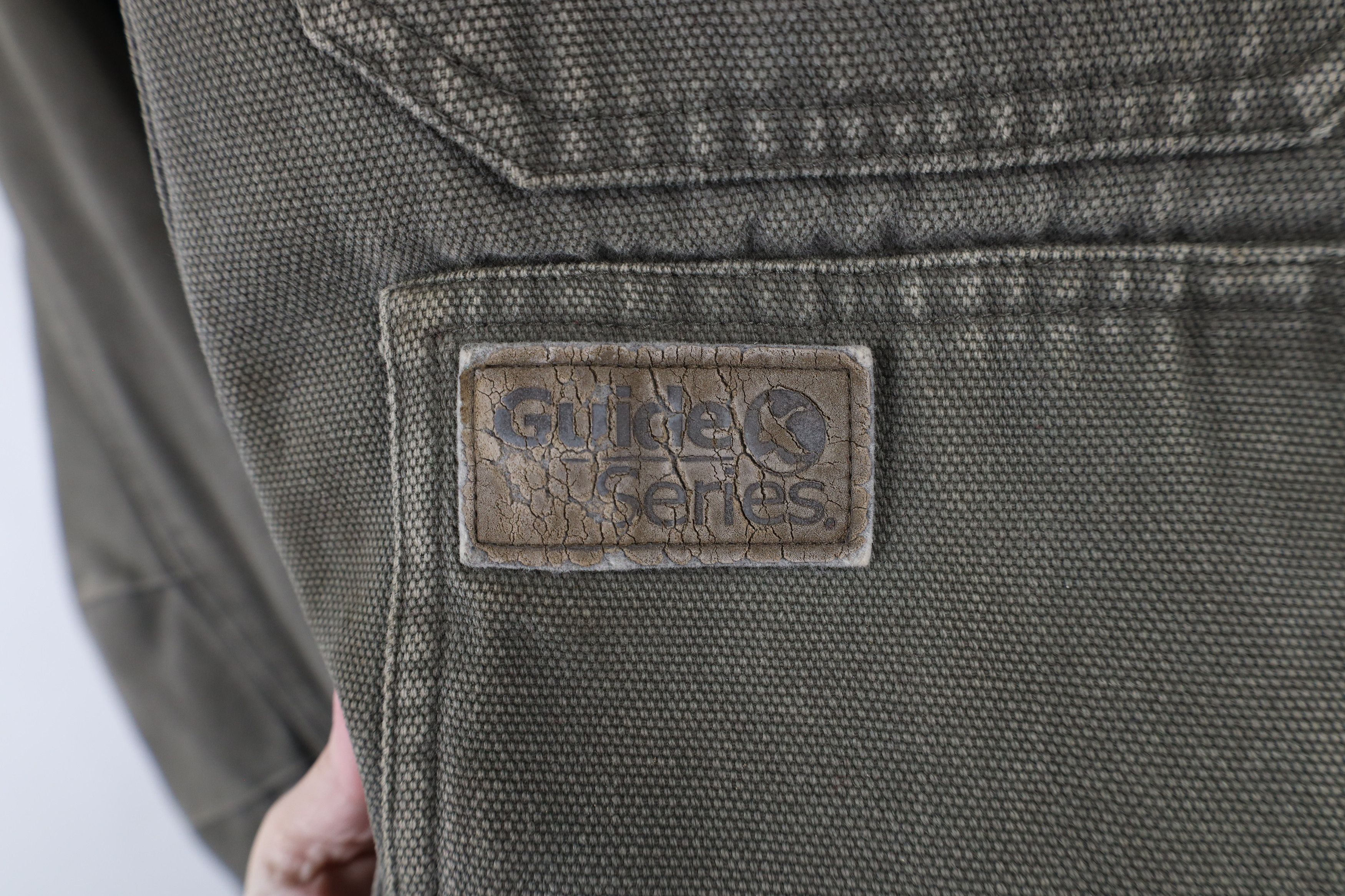Vintage Vintage Y2K Streetwear Lined Corduroy Collar Canvas Jacket Size US XXL / EU 58 / 5 - 4 Thumbnail