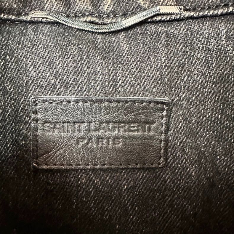Saint Laurent Paris Saint Laurent Denim Jacket, Size M-2506 Size US M / EU 48-50 / 2 - 4 Thumbnail