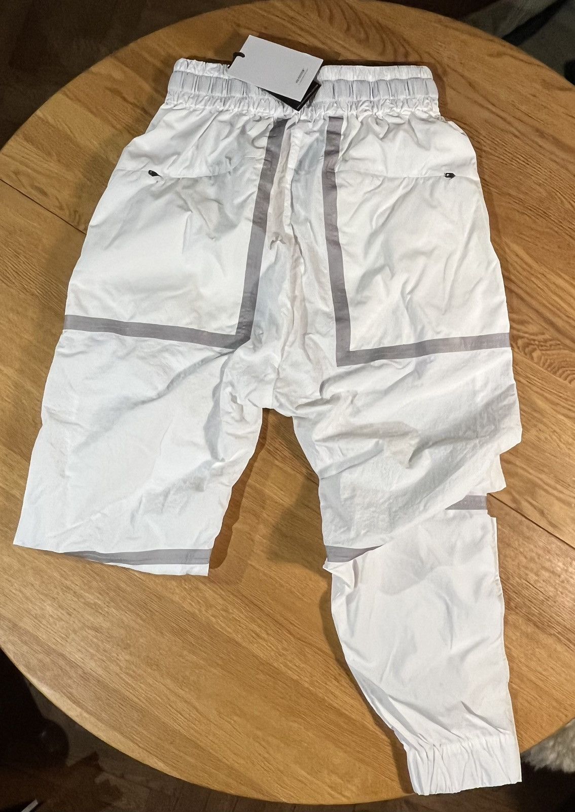 Tobias Birk Nielsen SS23 Iso Poetism Tobias Birk Nielsen White Tech-Nylon Pants Size US 32 / EU 48 - 9 Thumbnail