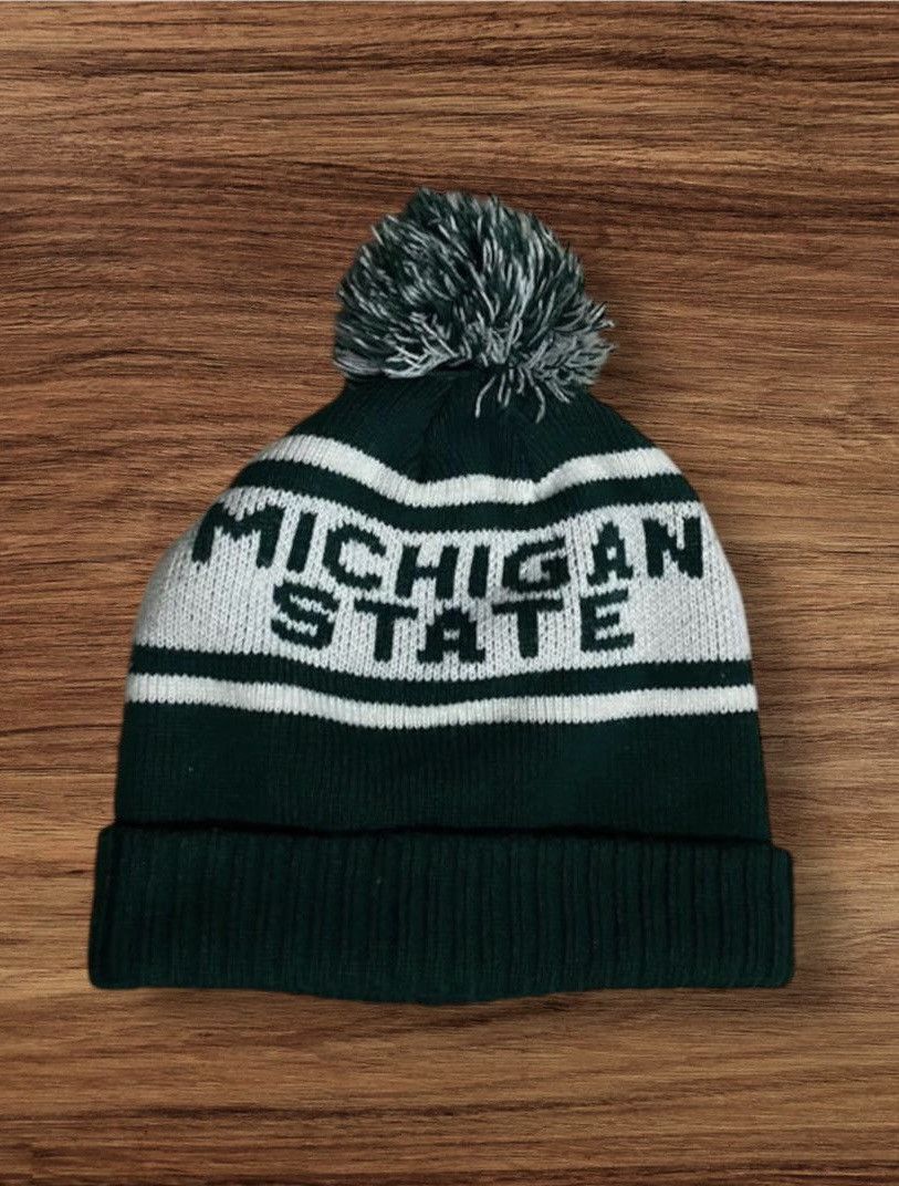 Japanese Brand Japanese Brand Back number MICHIGAN STATE Beanie OS Size ONE SIZE - 1 Thumbnail
