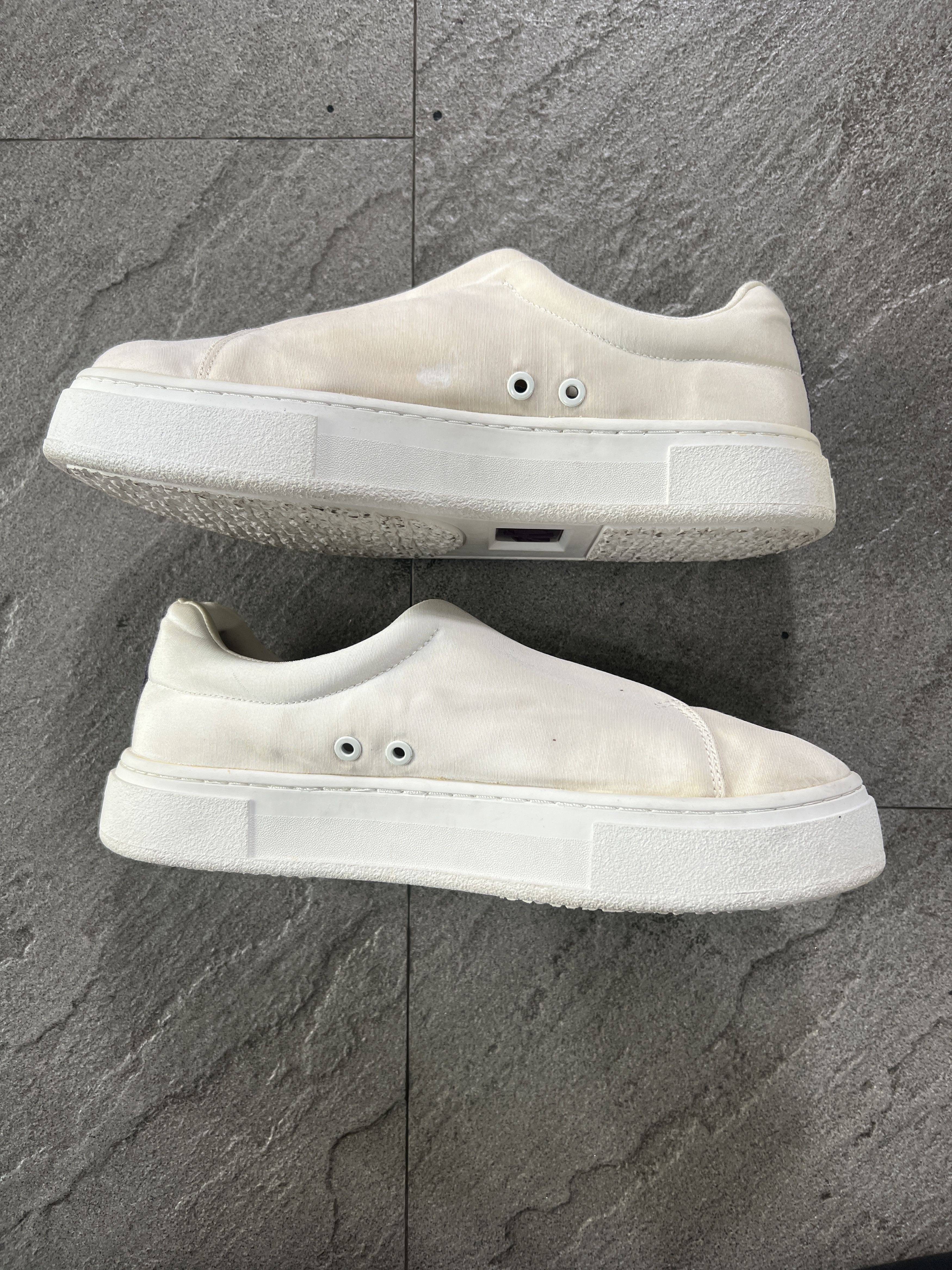 Eytys Eytys Canvas Slip On Sneakers Cream EU43 US10 Size US 10 / EU 43 - 7 Thumbnail