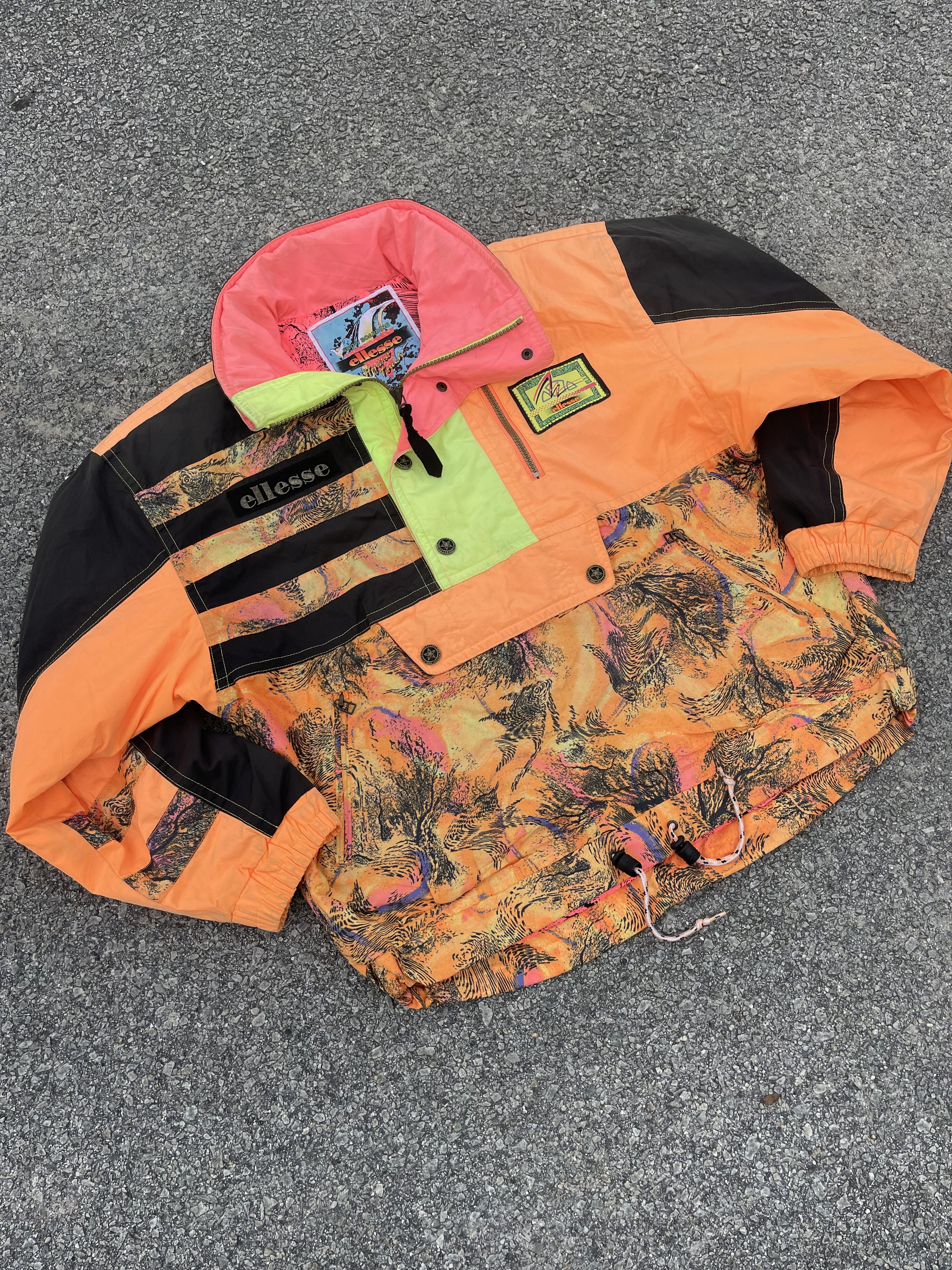 Ellesse Vtg Ellesse Sport World Tour Anorack Ski Jacket Size US L / EU 52-54 / 3 - 2 Thumbnail