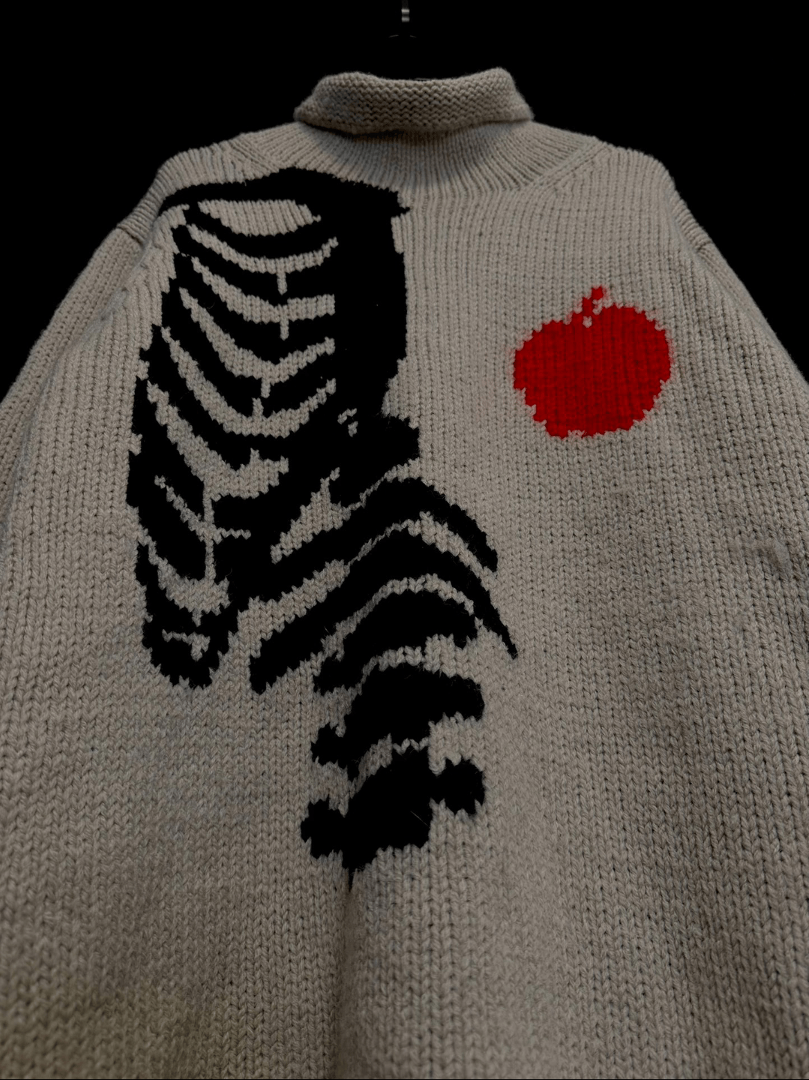 Yohji Yamamoto Yohji Yamamoto 11AW Skeleton & Apple Knitwear Size US M / EU 48-50 / 2 - 3 Thumbnail