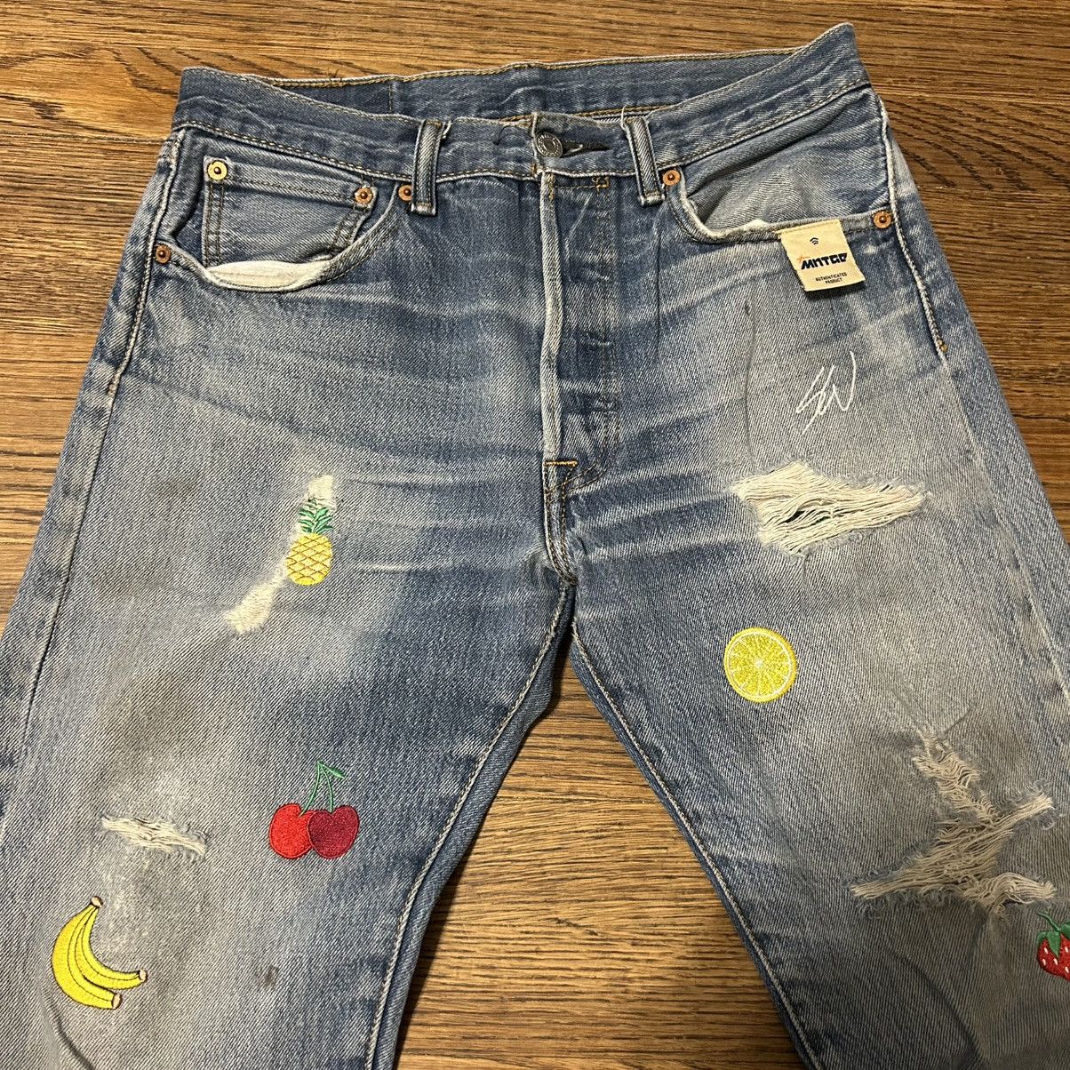 Levi's LEVI’S 501 Fruit Veggies jean bottoms 32x33 Sean Wotherspoon Size US 32 / EU 48 - 5 Thumbnail