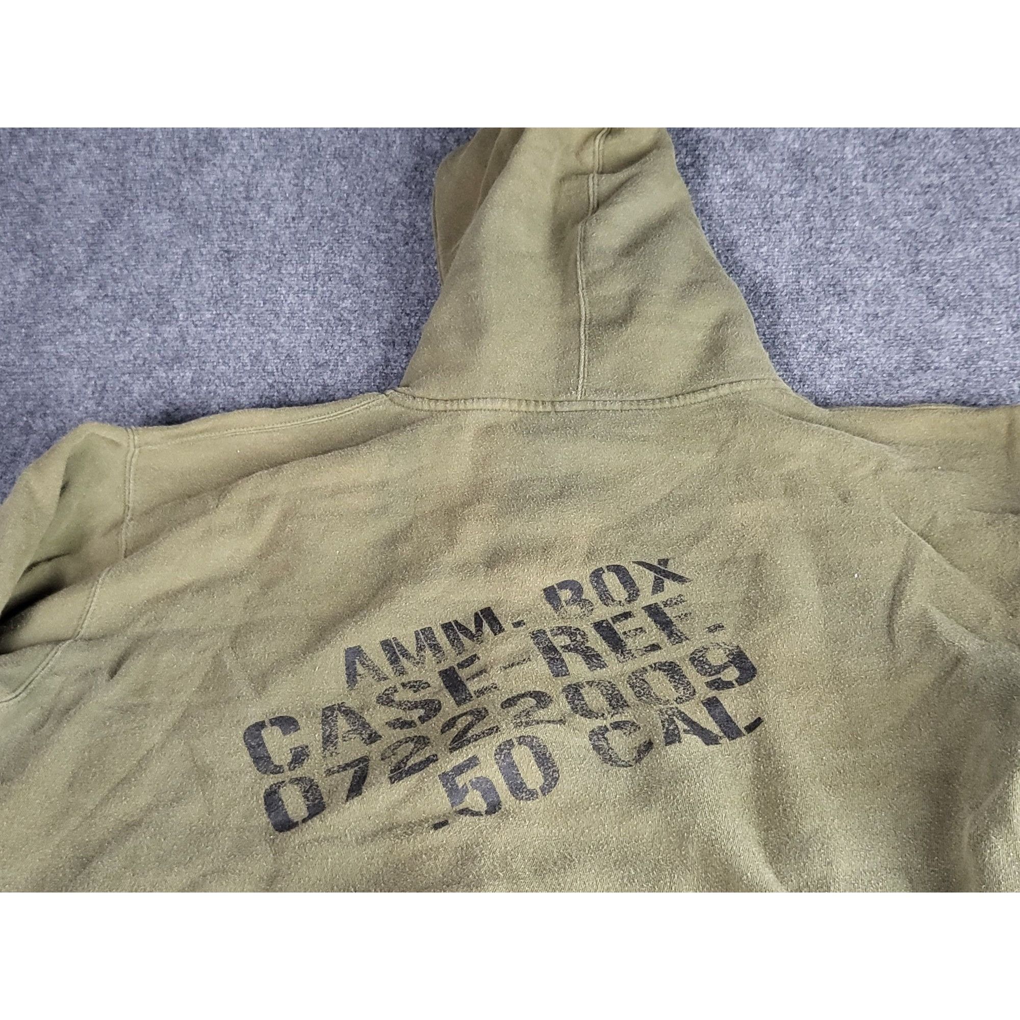 Other Infantry US Army Hoodie Men Sz XL Green Double Sided Militar Size US XL / EU 56 / 4 - 8 Thumbnail