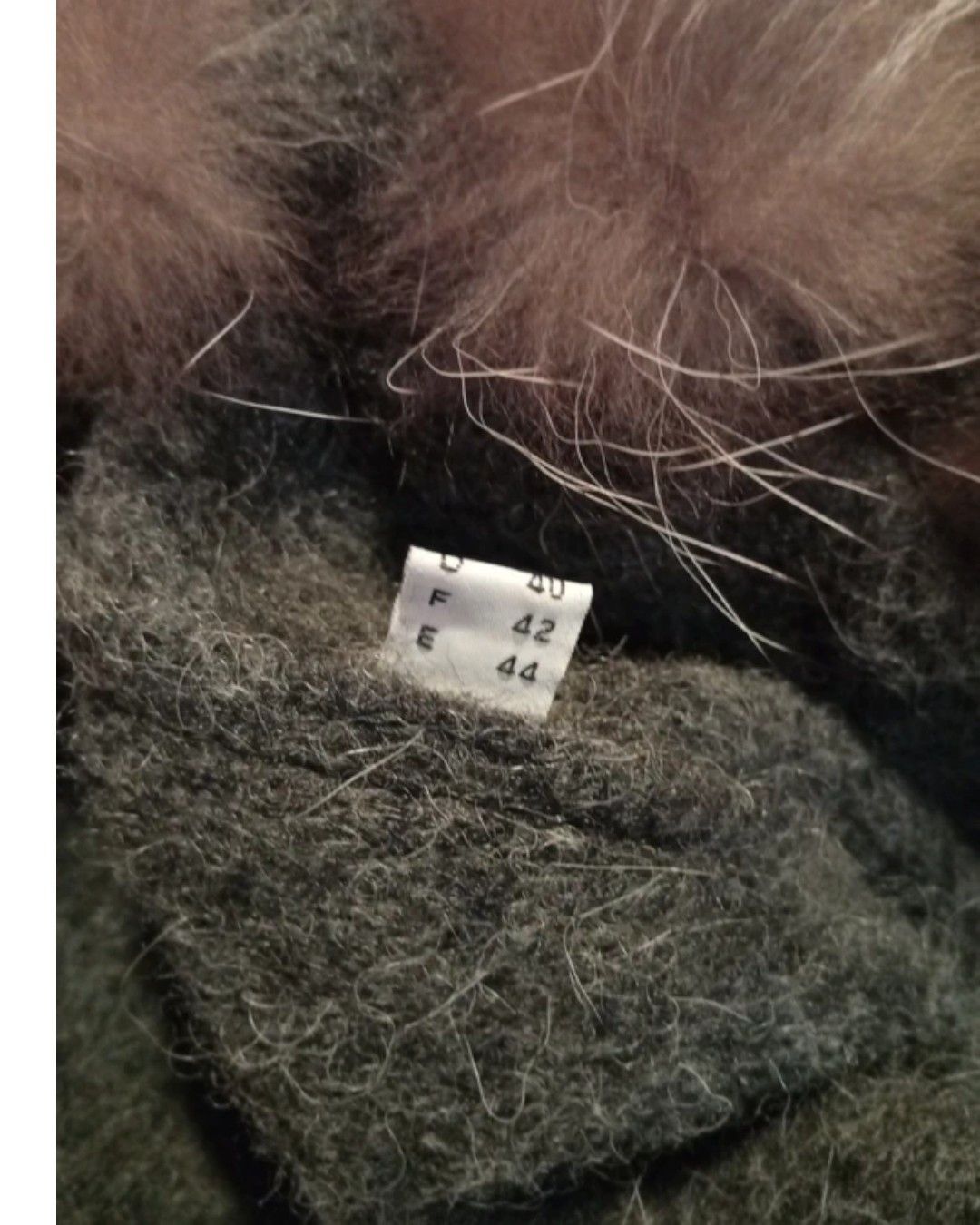 Roberto Cavalli FOX FUR WOOL JACKET Size L / US 10 / IT 46 - 4 Thumbnail