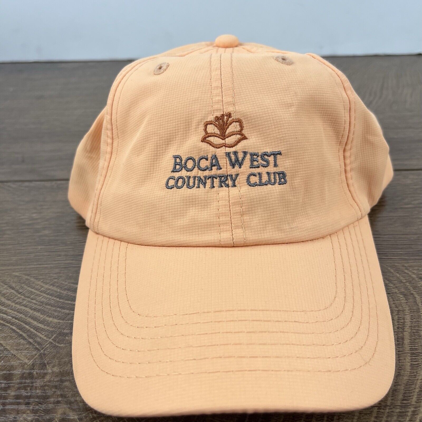 Other Boca West Country Club Adjustable Hat Orange Adjustable Hat Size ONE SIZE - 4 Thumbnail